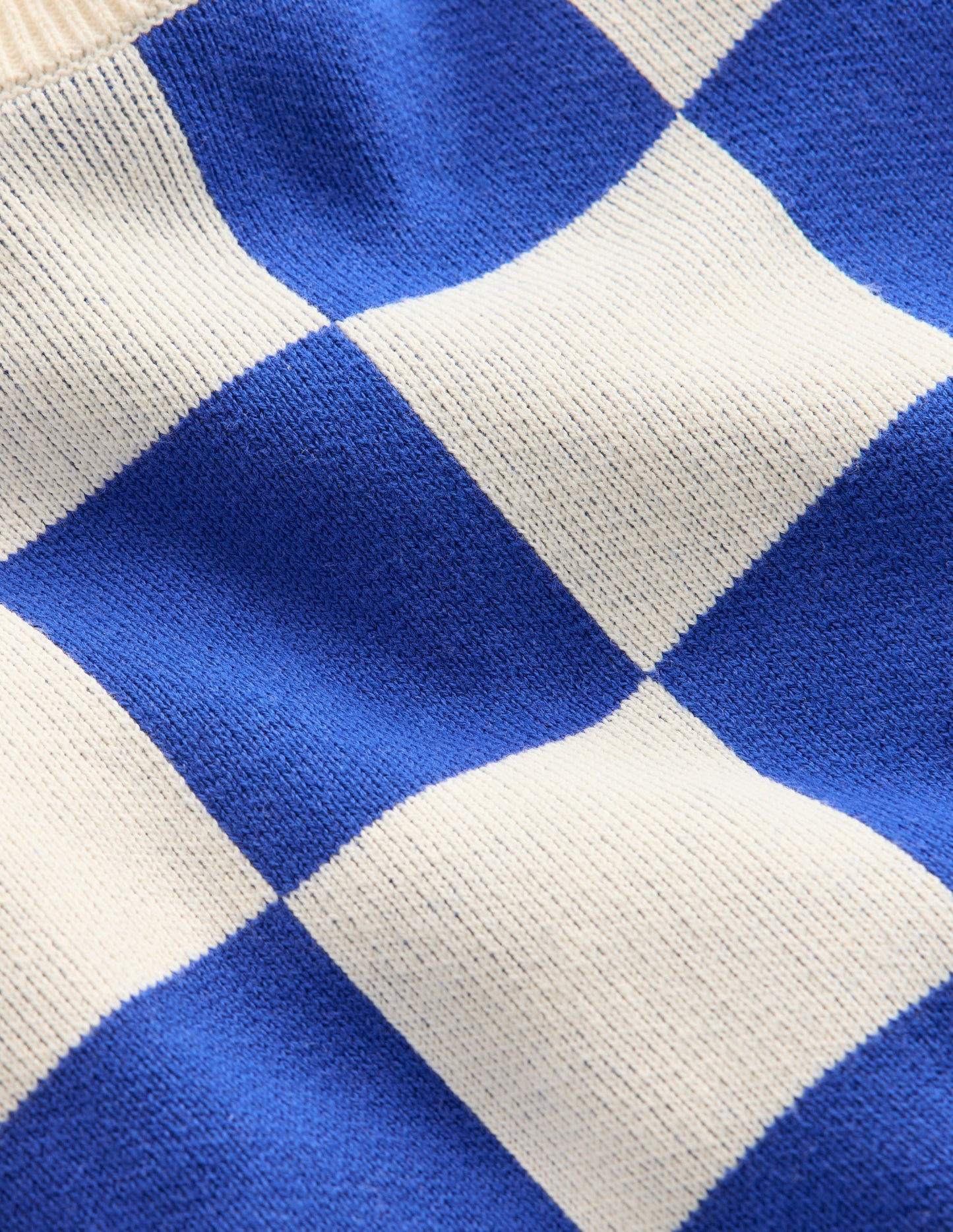 Graphic Jumper-Surf the Web Checkerboard