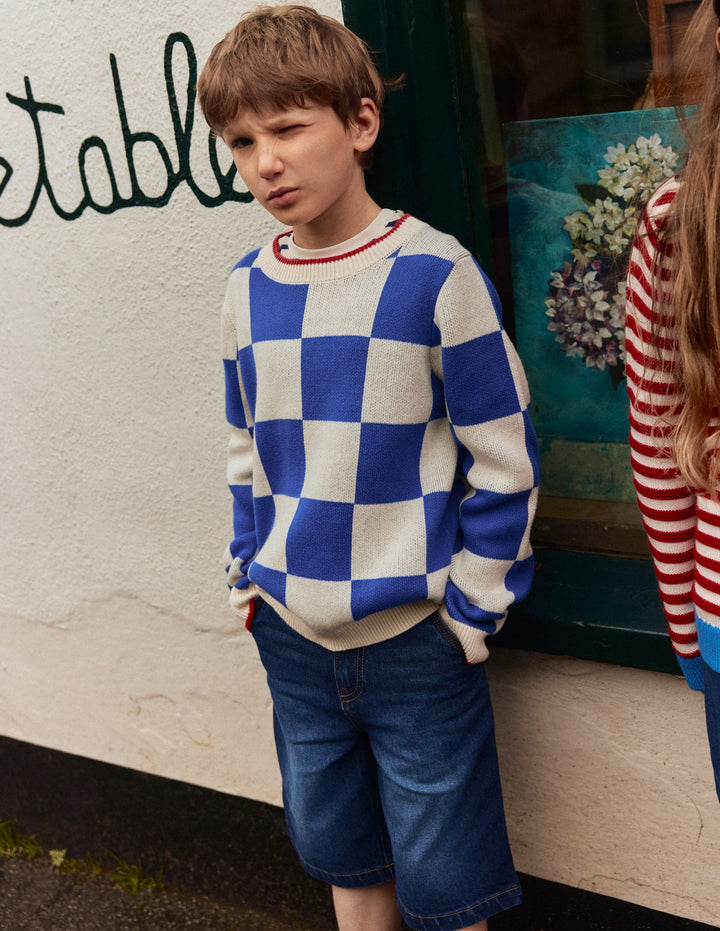 Carpenter Shorts-Indigo