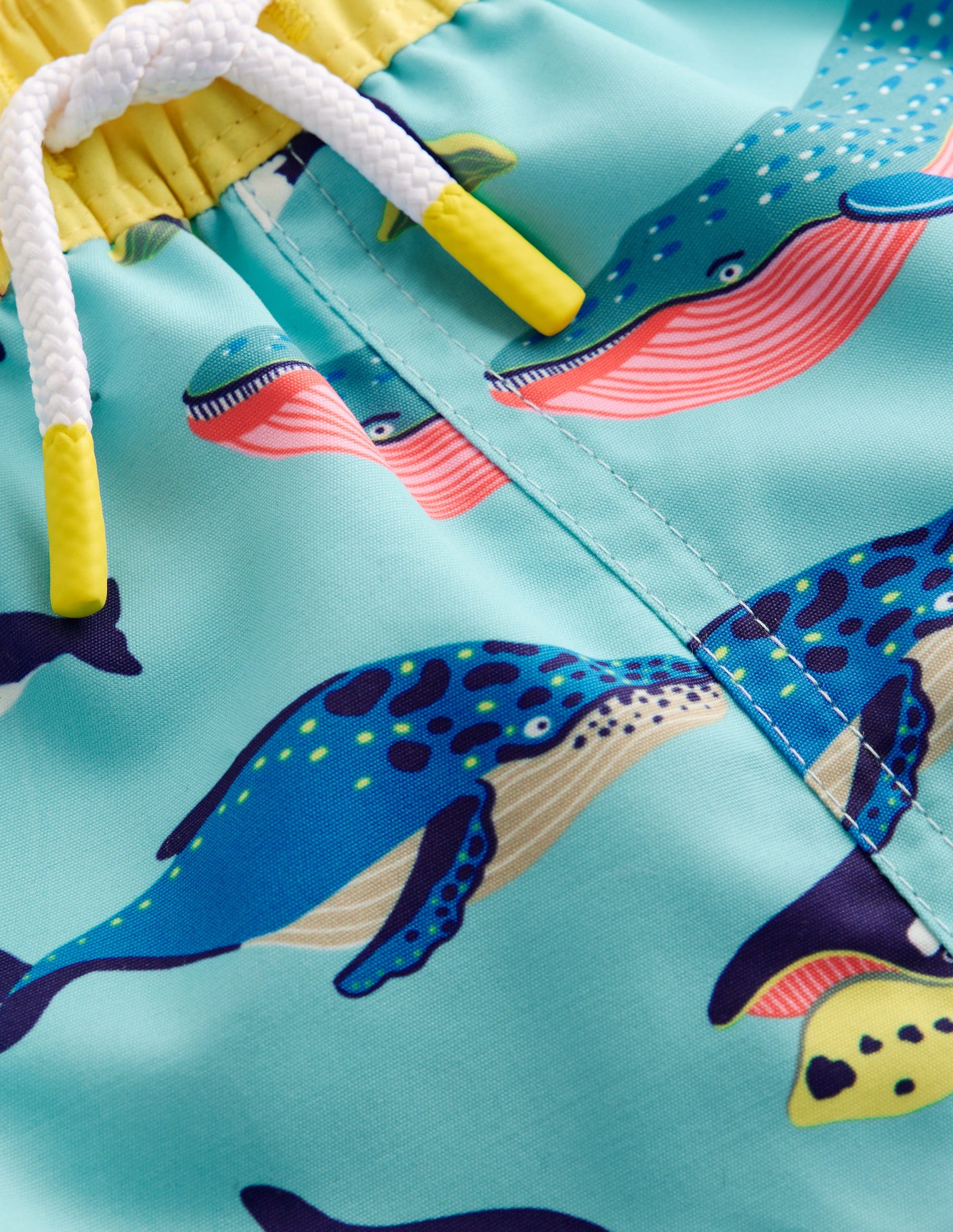 Swim Shorts-Swimming Whales-3
