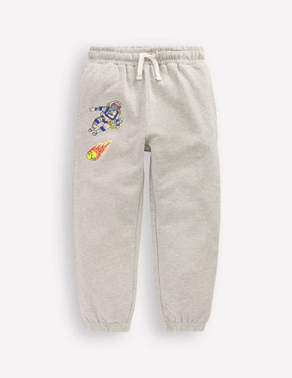Badge Joggers-Grey Space-5
