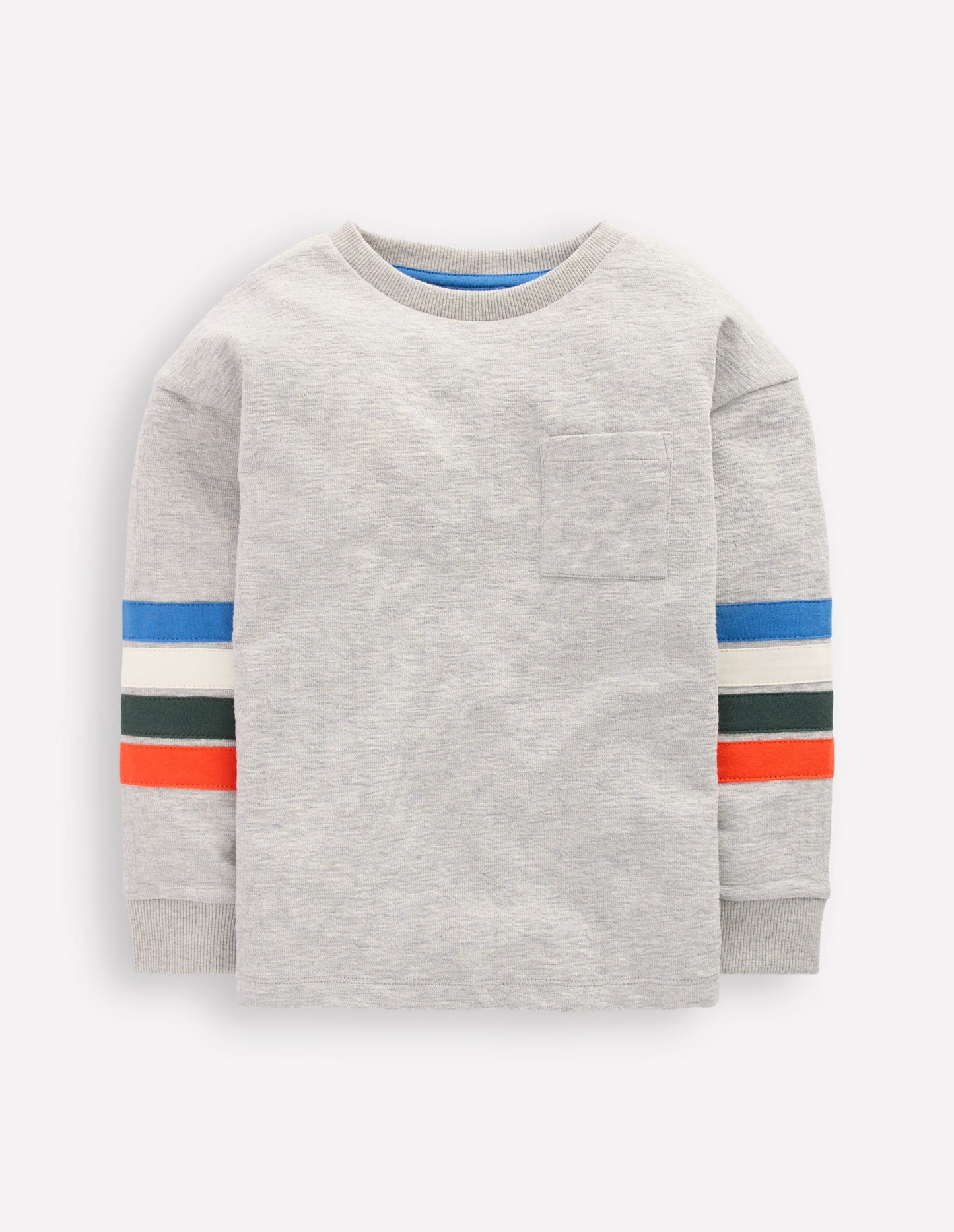 Relaxed Mid-weight T-shirt-Grey Marl