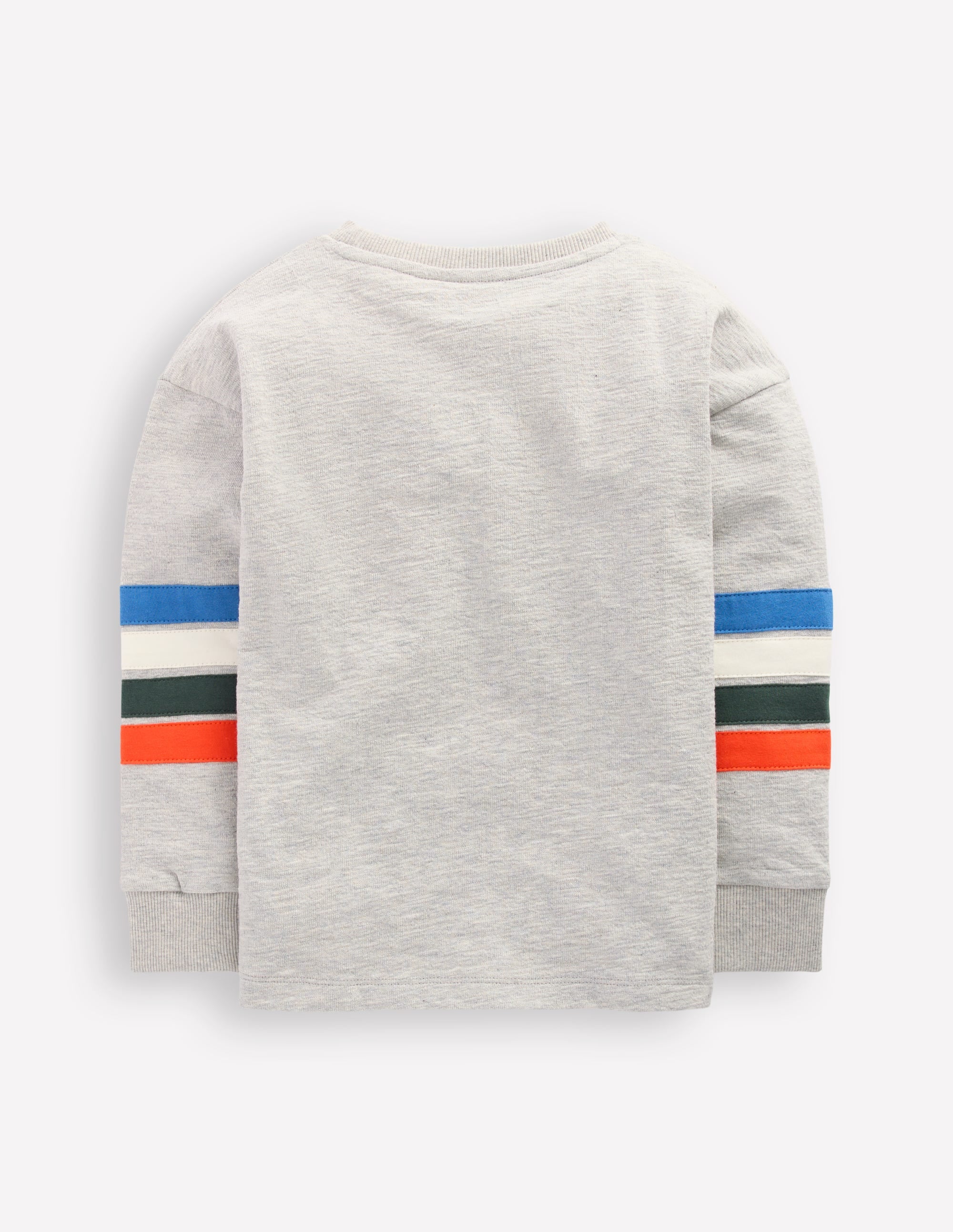 Relaxed Mid-weight T-shirt-Grey Marl - Image 2
