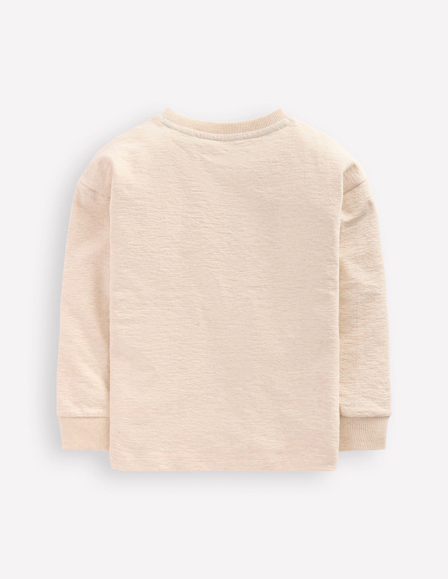 Relaxed Mid-weight T-shirt-Oatmeal Marl