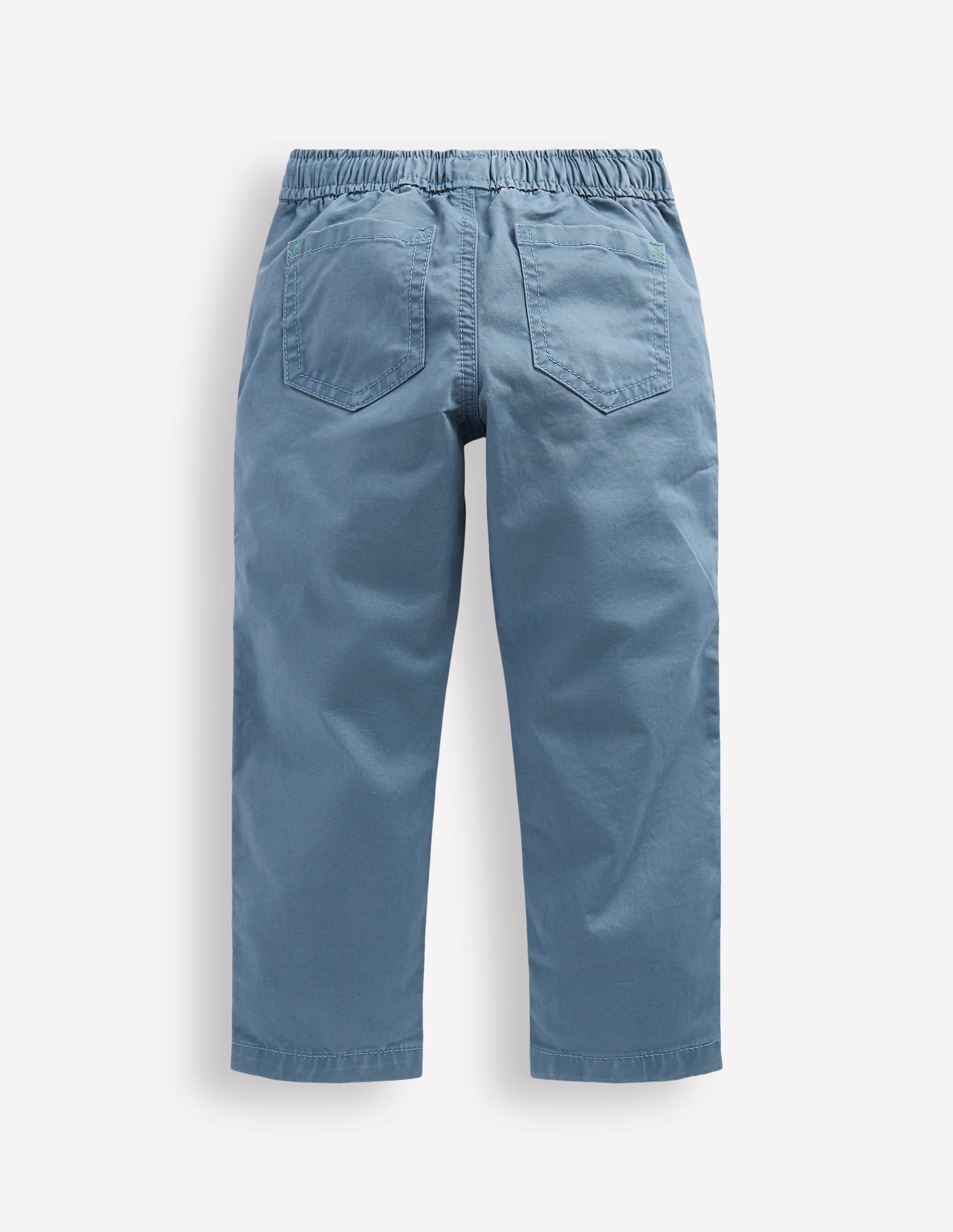 Slim Pull-on Trousers-Bering sea - Image 5