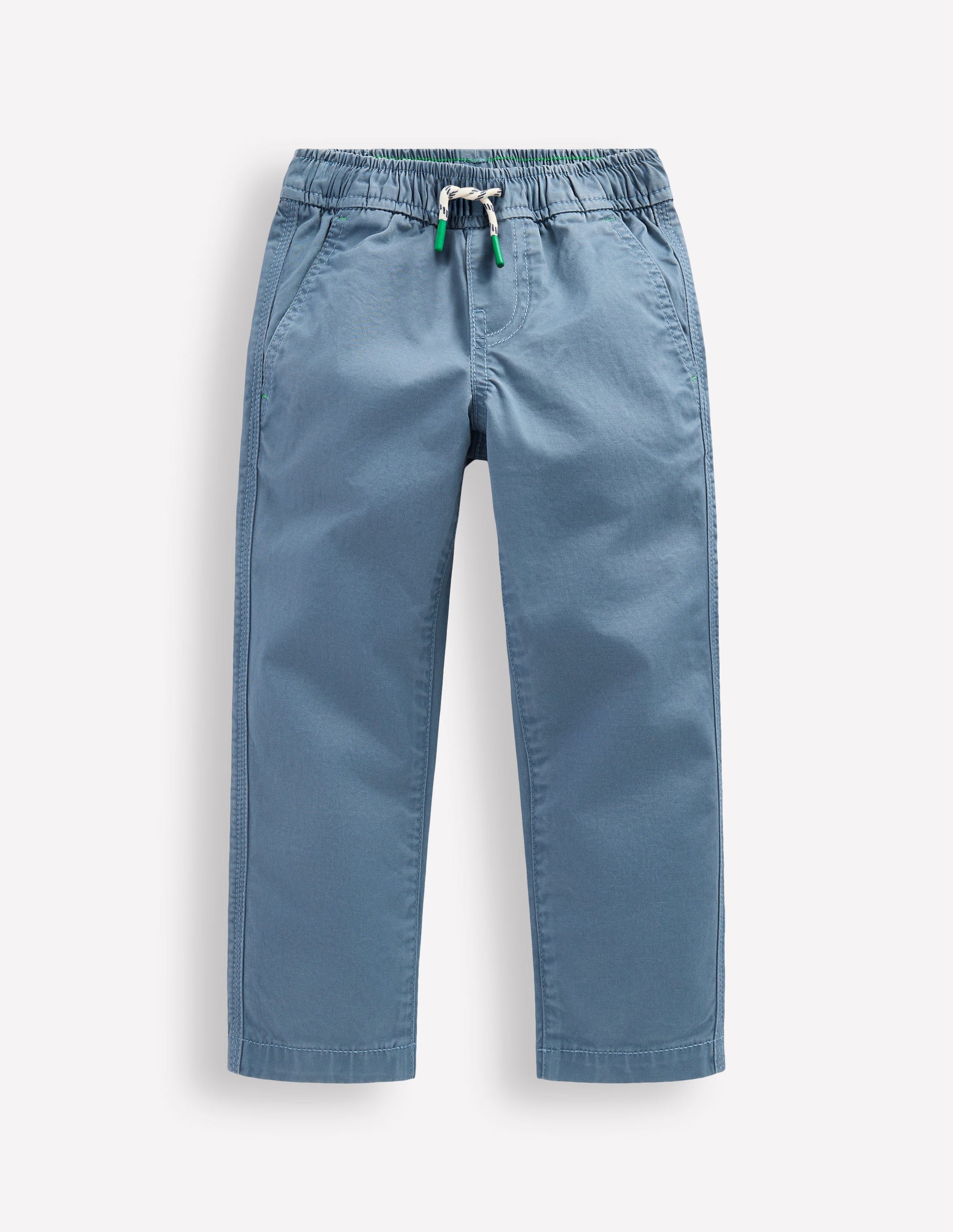 Slim Pull-on Trousers-Bering sea-4