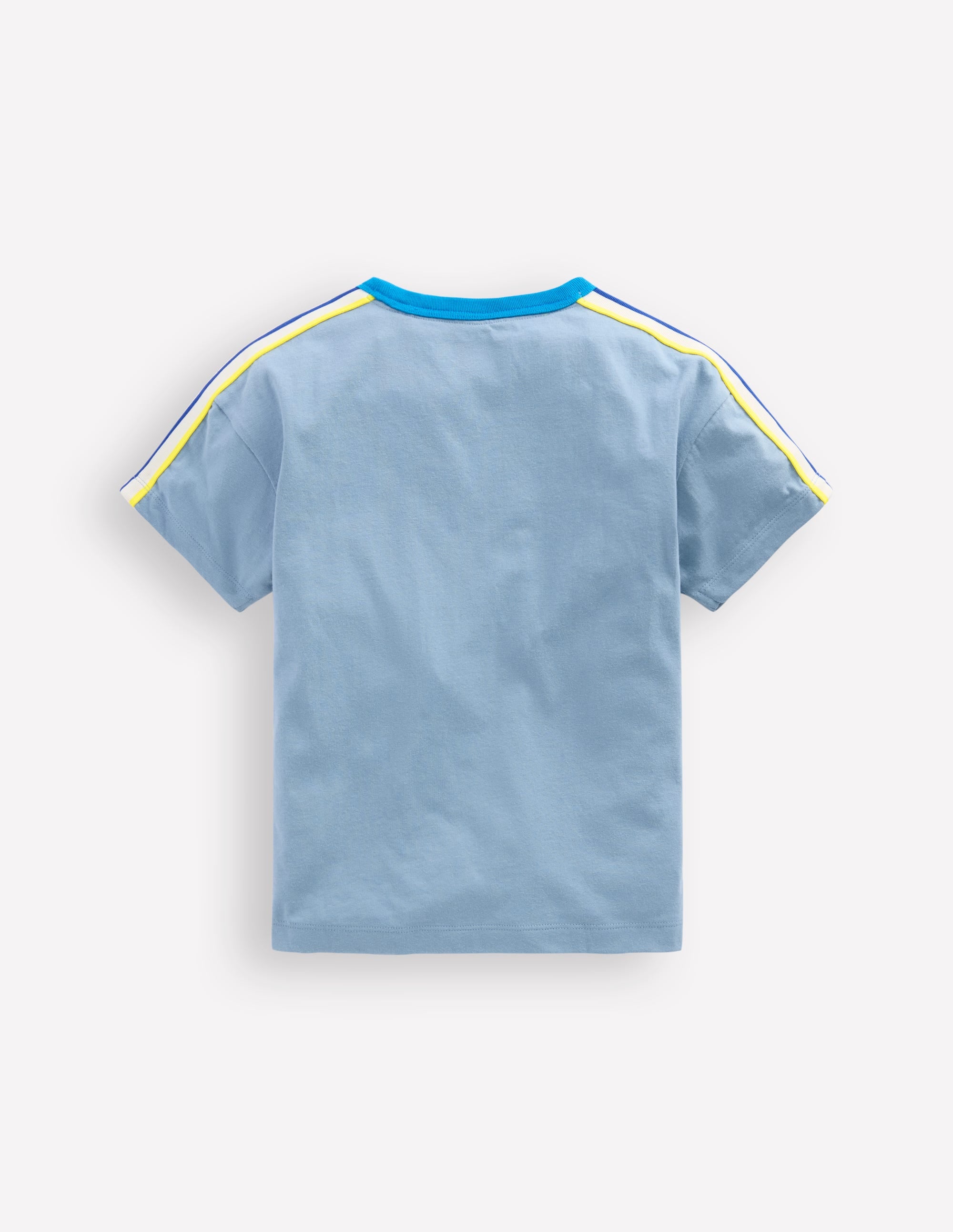 Relaxed Rainbow Tape T-shirt-Regatta Blue - Image 2