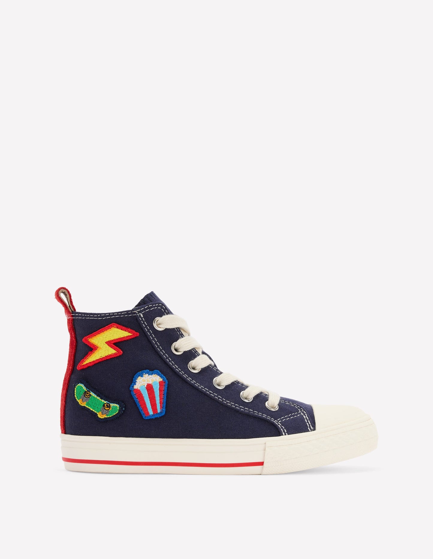 Canvas High Tops-Novelty Patches