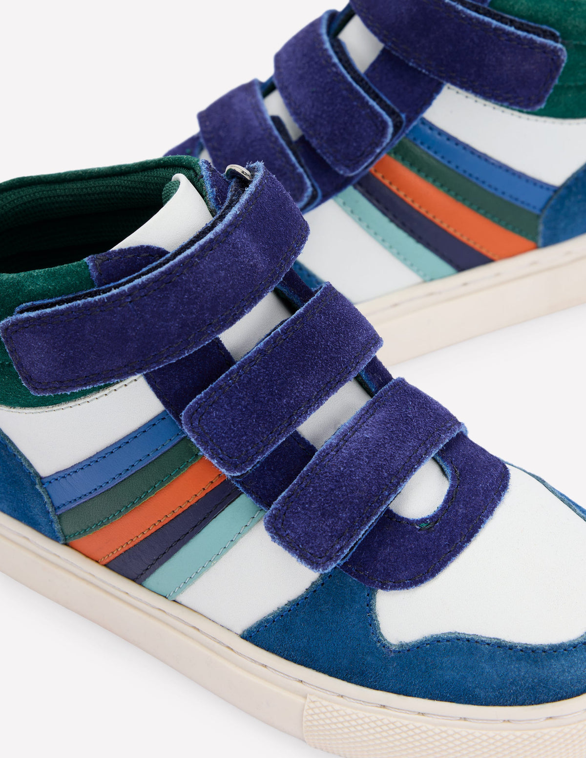 Leather High Tops-Multi Stripe - Image 3