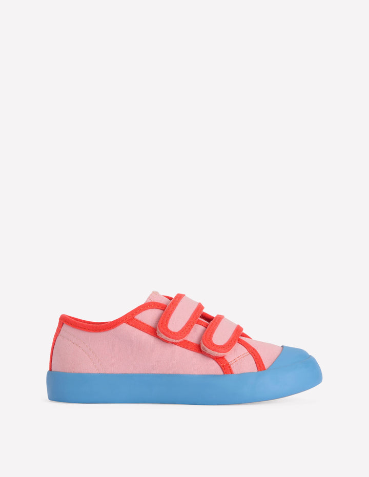 Canvas Trainers-Colour Block