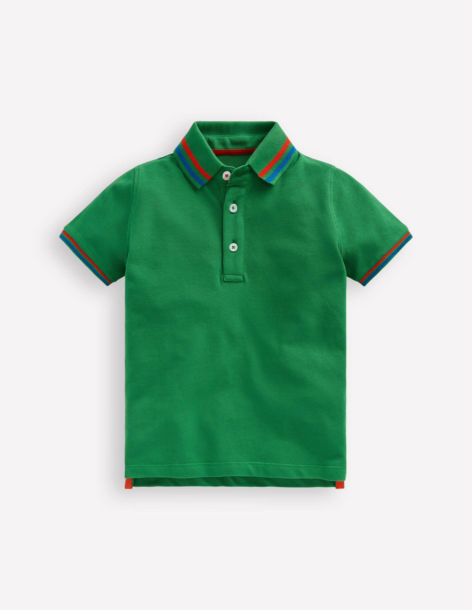 Piqué Polo Shirt-Highland Green-3
