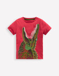 Superstitch T-Shirt-Red Crocodile