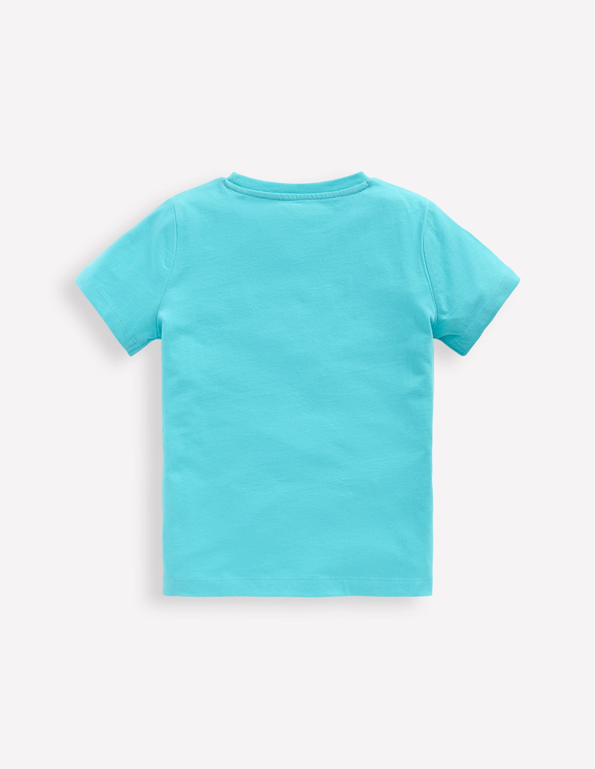 Superstitch T-Shirt-Aqua Sea Blue Elephant - Image 2