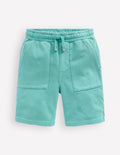 Garment Dye Sweatshorts-Dawn Blue