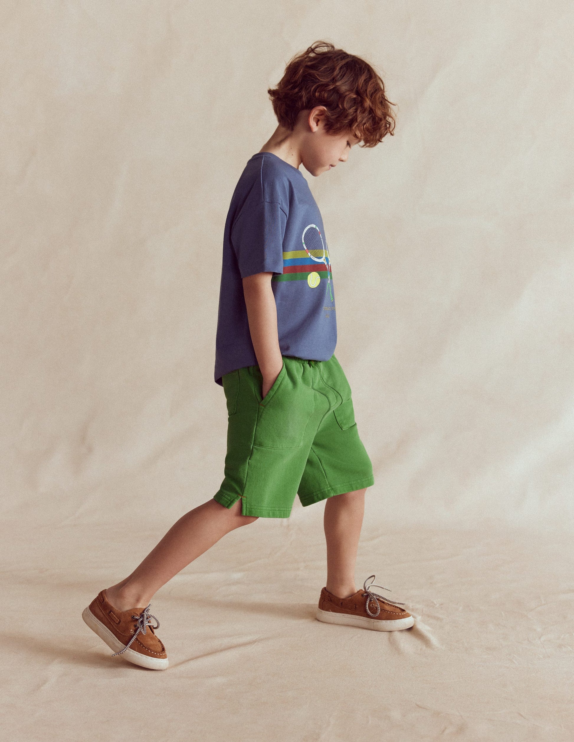 Garment Dye Shorts-Paradise Green-1