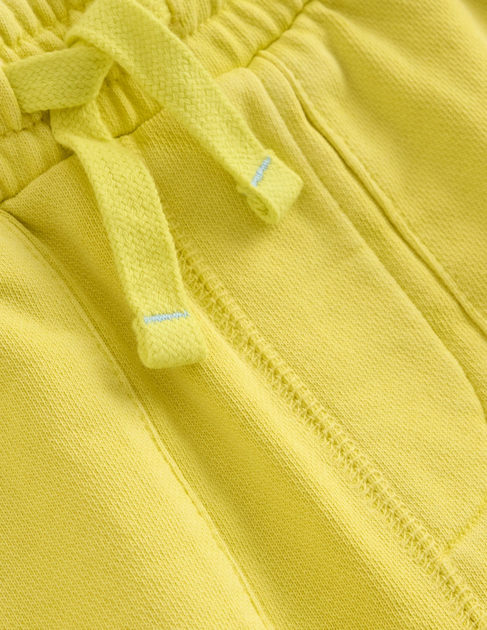 Garment Dye Sweatshorts-Sherbet Lime Yellow - Image 4