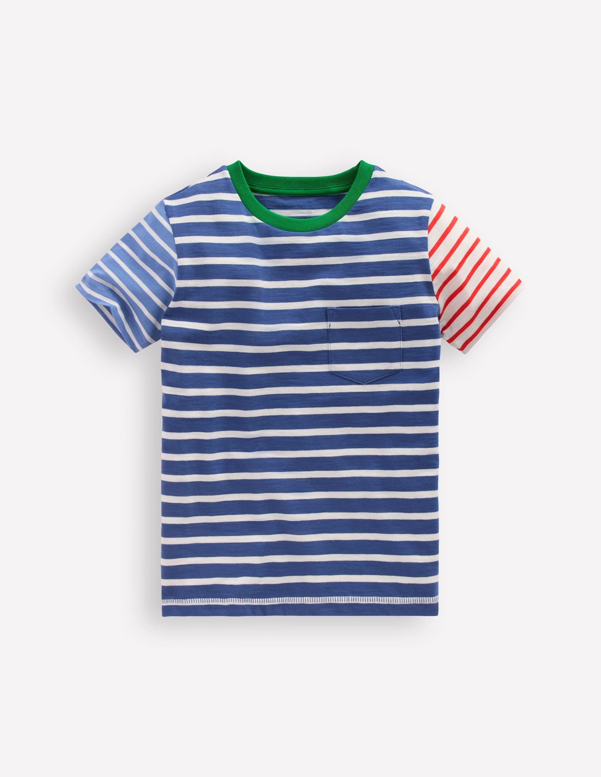 Everyday Short Sleeve T-Shirt-Multi Hotch Sleeve - Image 1