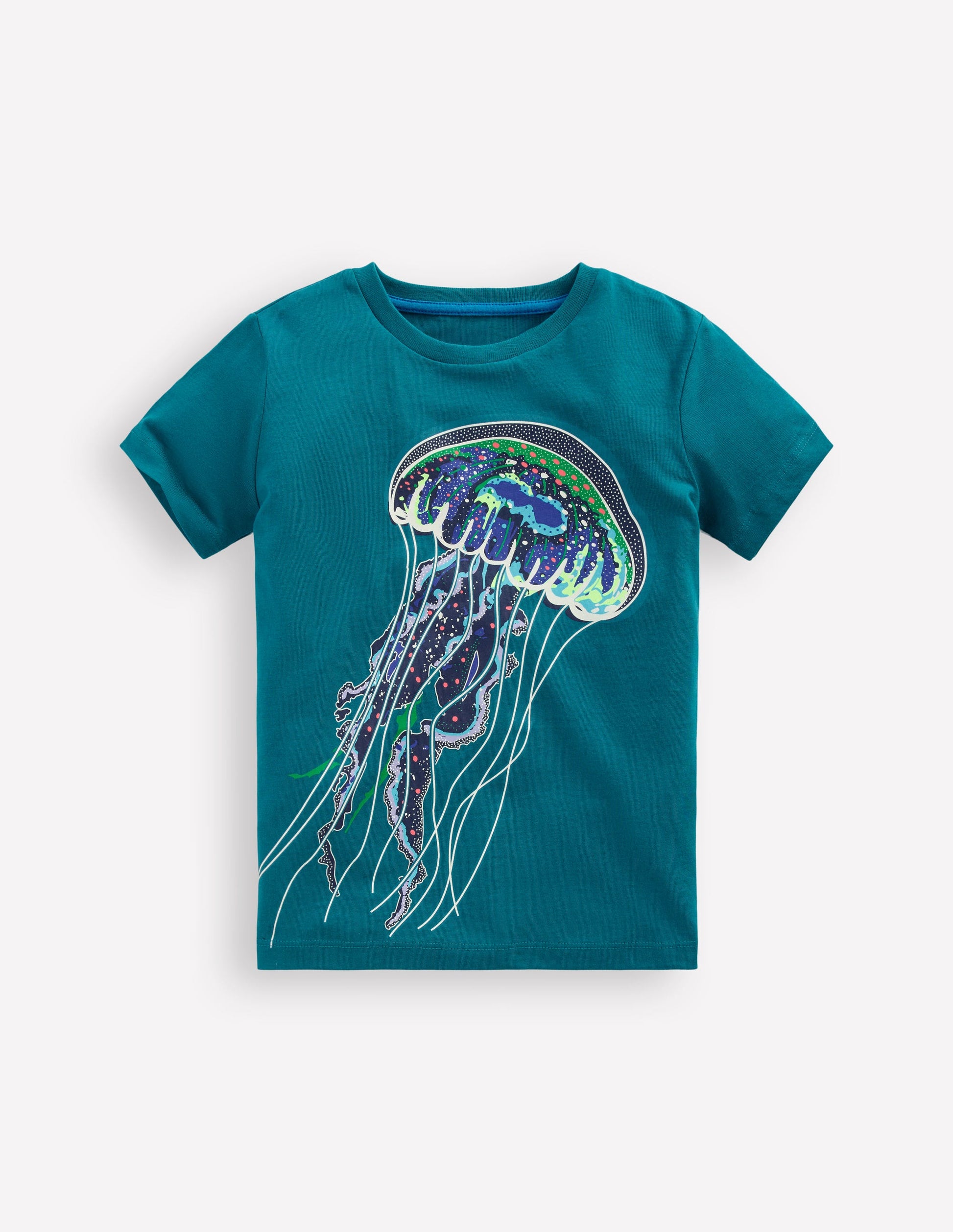 Glow-In-The-Dark T-shirt-Ocean Depths Jelly Fish-1