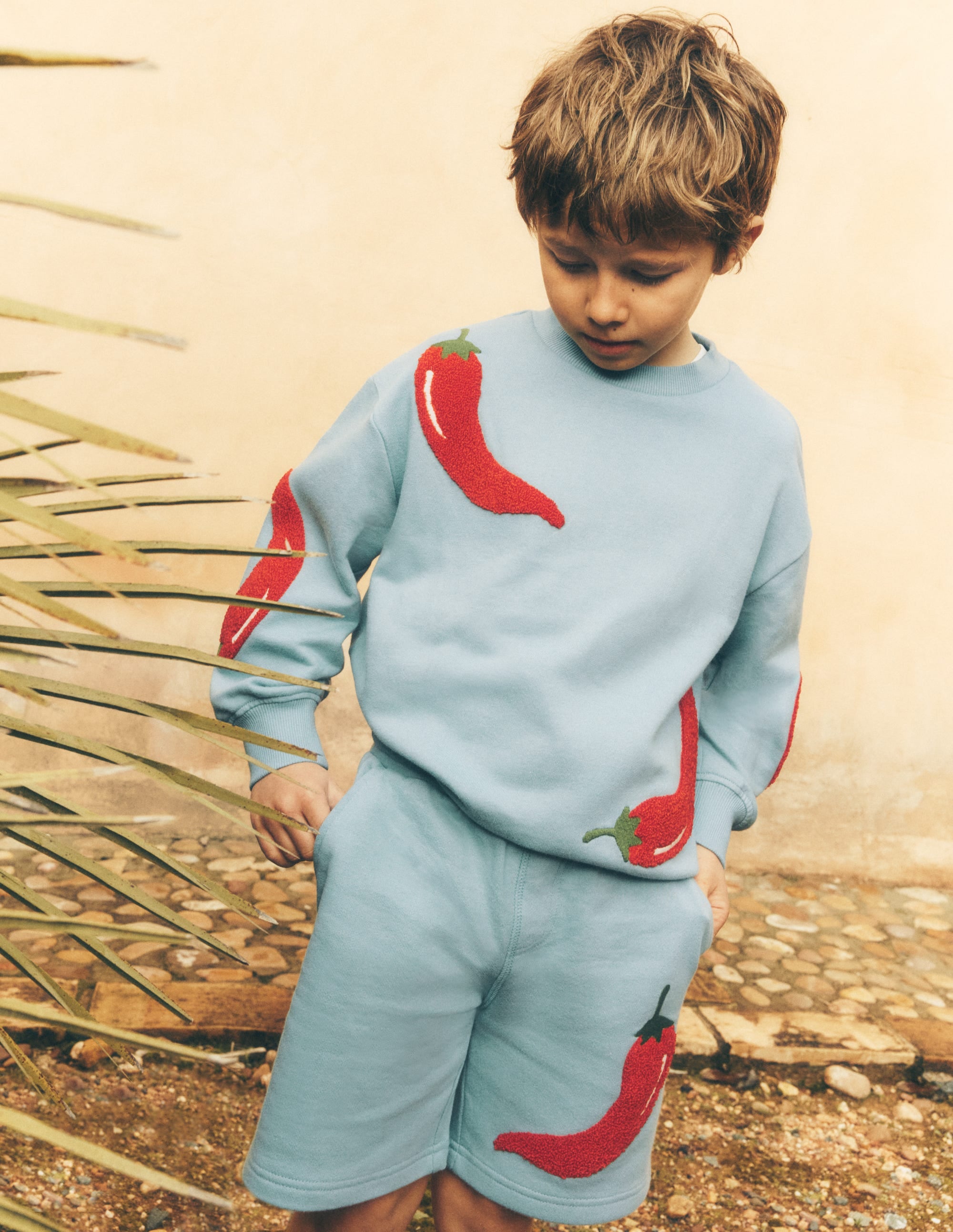Fun Sweatshirt-Seamist Blue Chillies - Image 4