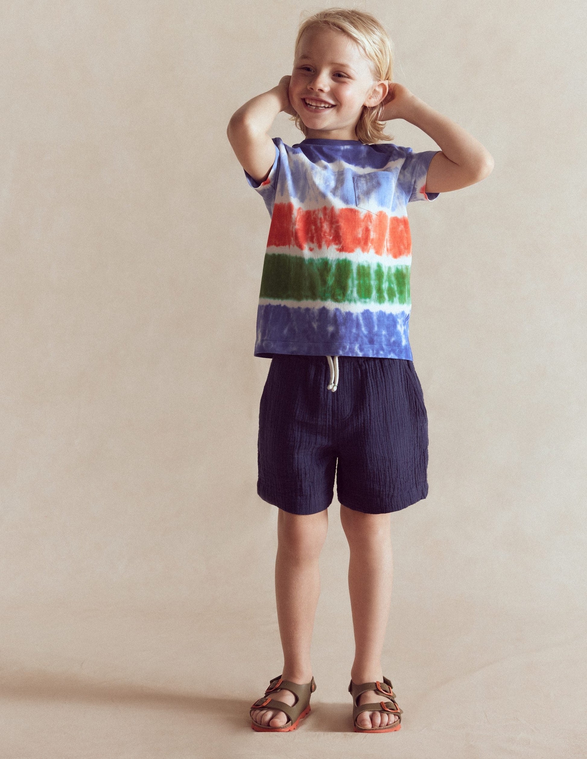 Tie Dye T-Shirt-Multi-1