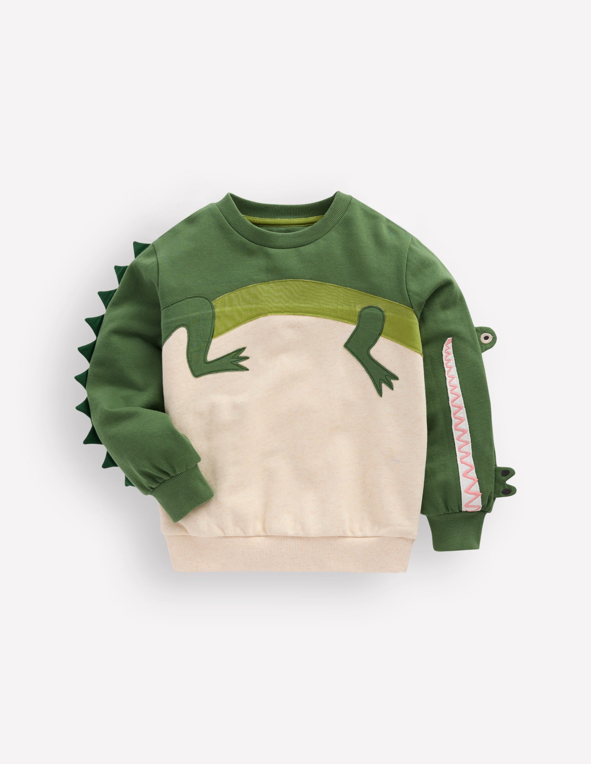 3D Animal Sweatshirt-Croc - Image 1