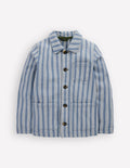 Twill Jacket-Grey Stripe