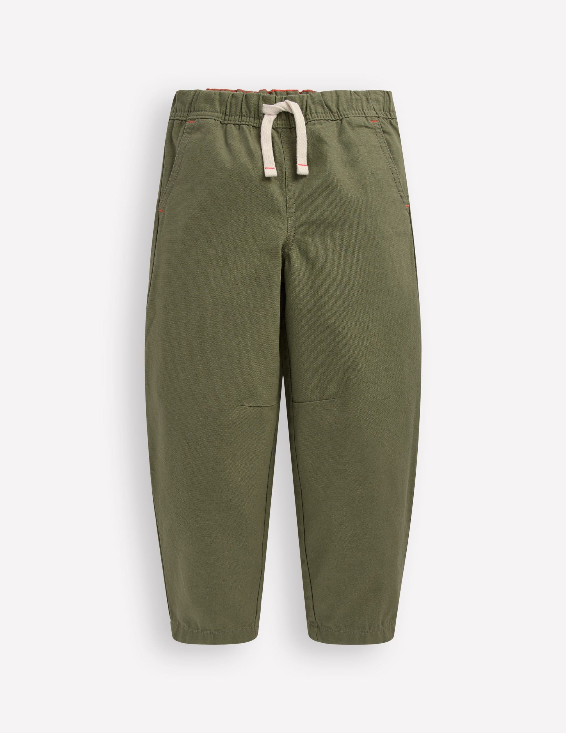 Pull-on Relaxed Trousers-Four Leaf Clover-1