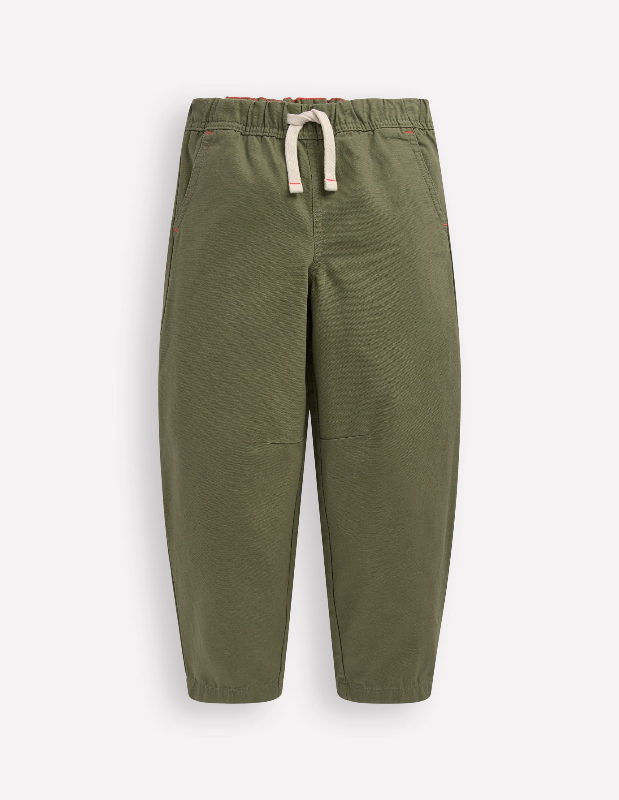 Pull-on Relaxed Trousers-Four Leaf Clover - Image 1