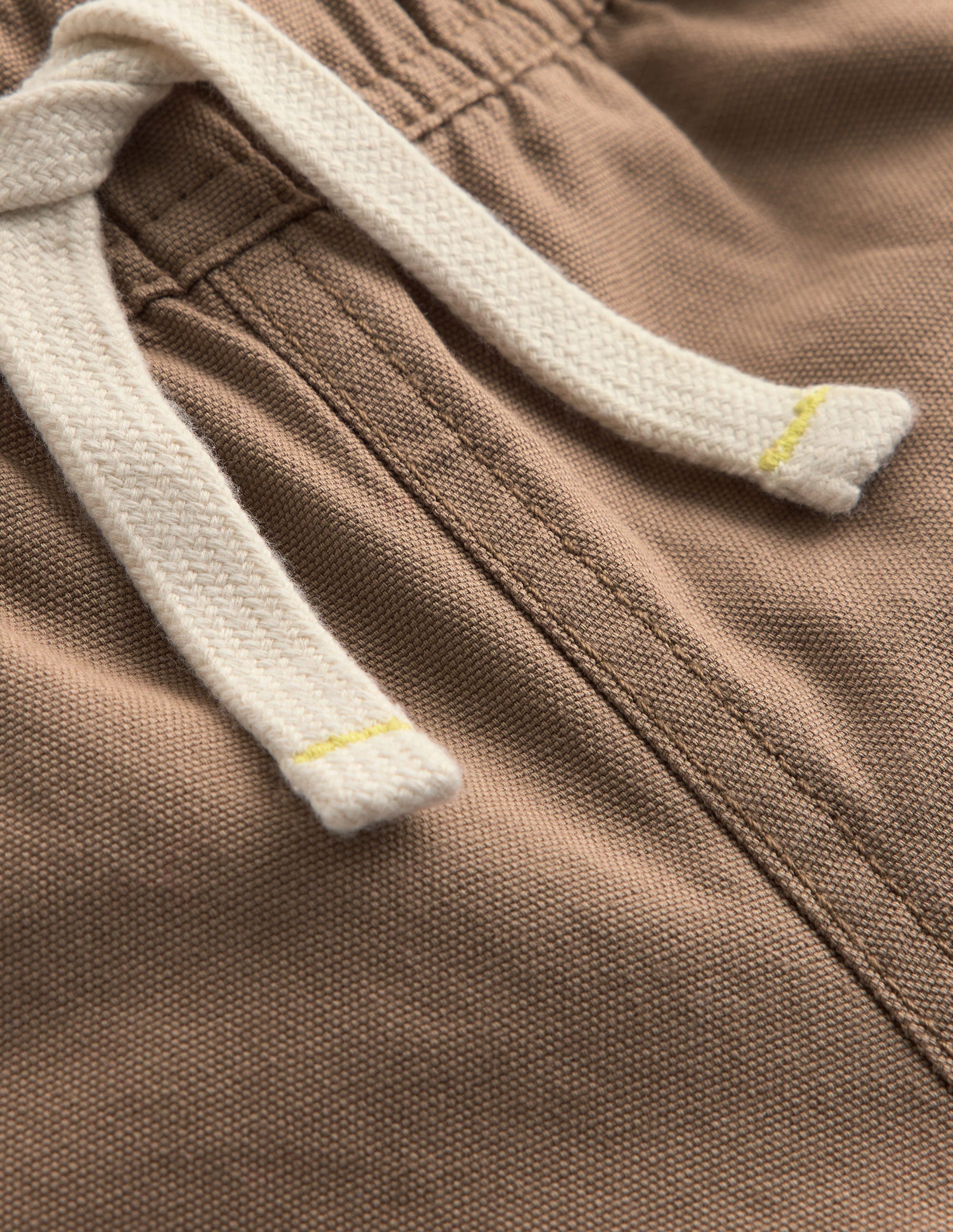 Pull-on Relaxed Trousers-Greige-3