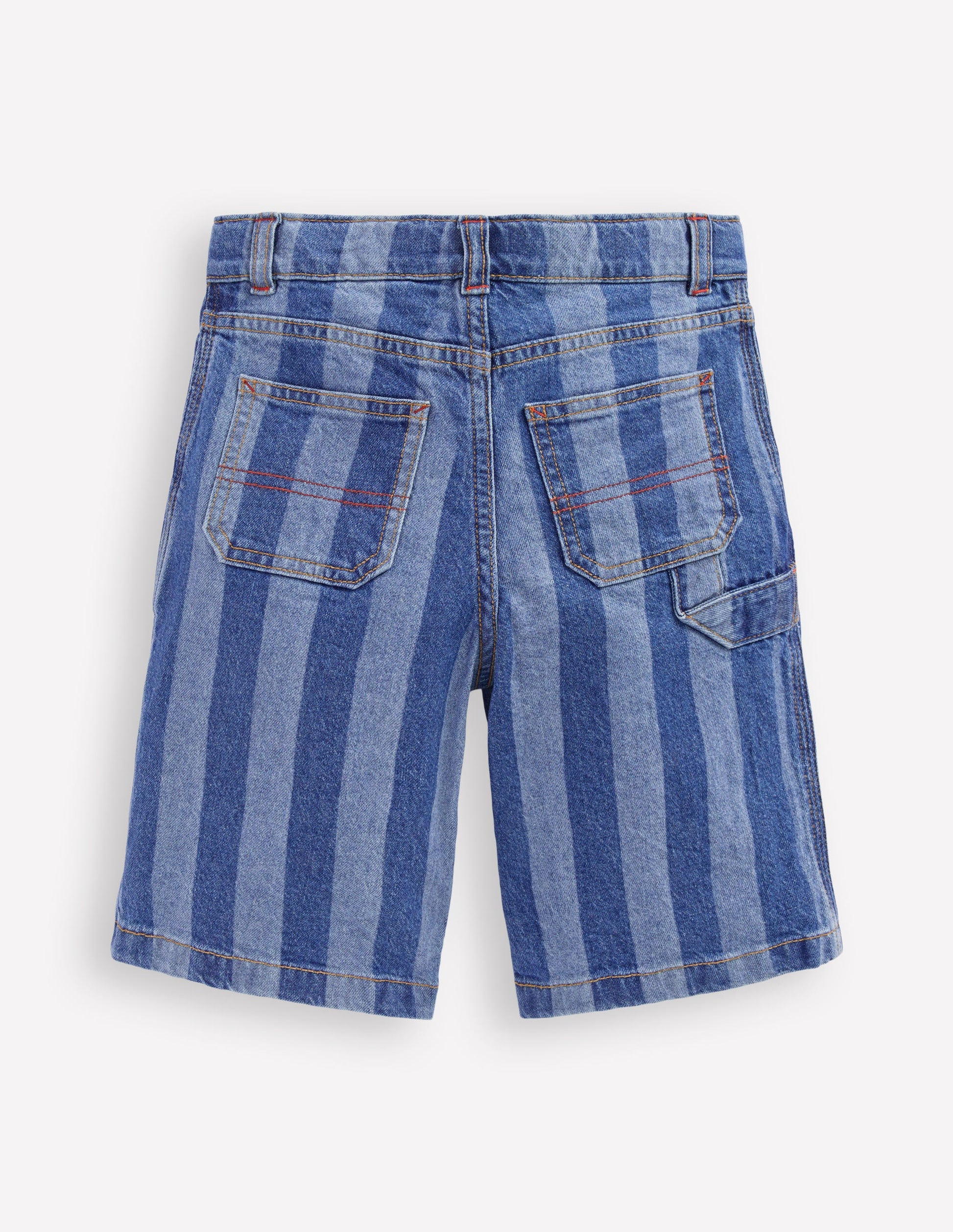 Carpenter Shorts-Shadow Stripe-2