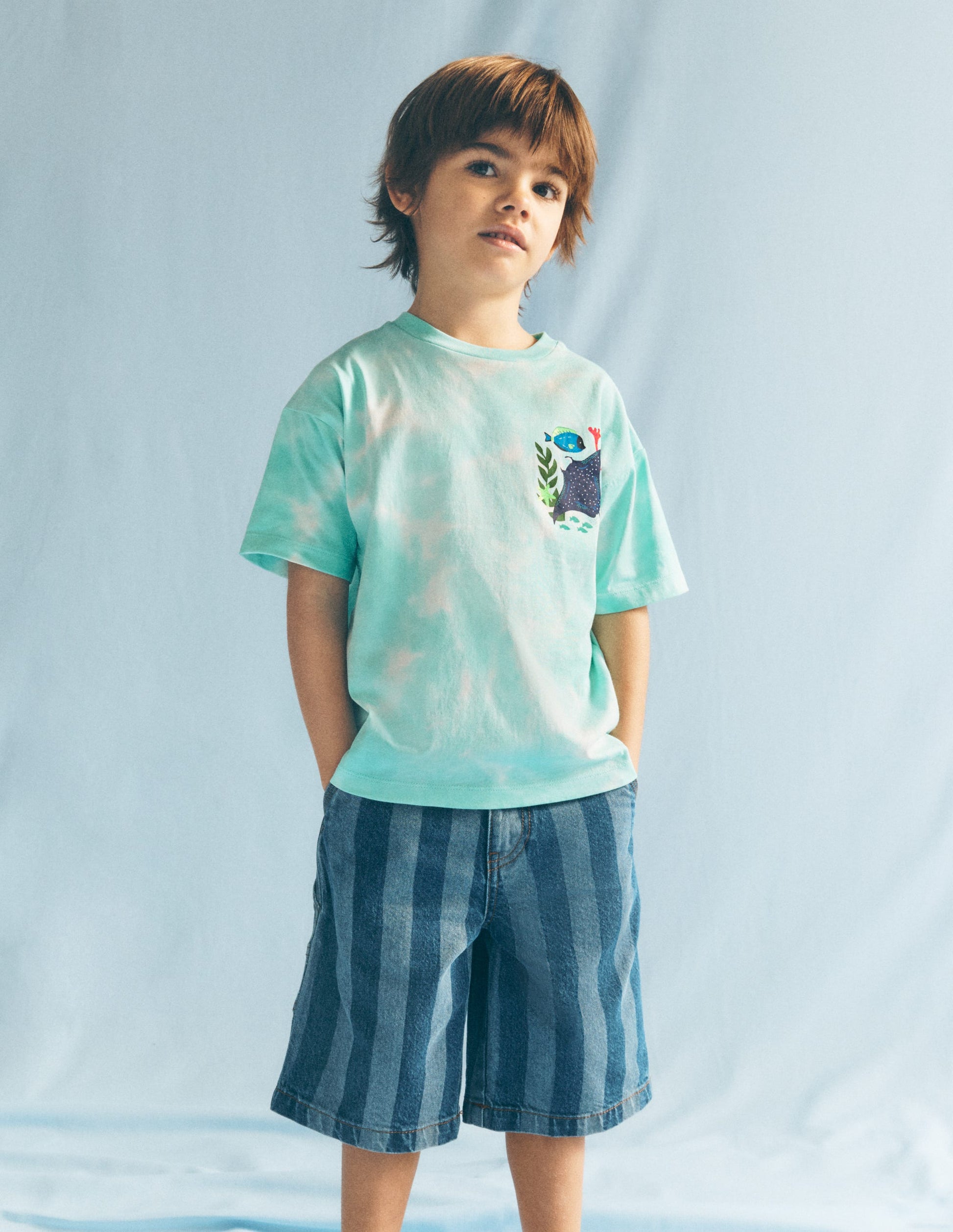Carpenter Shorts-Shadow Stripe-1