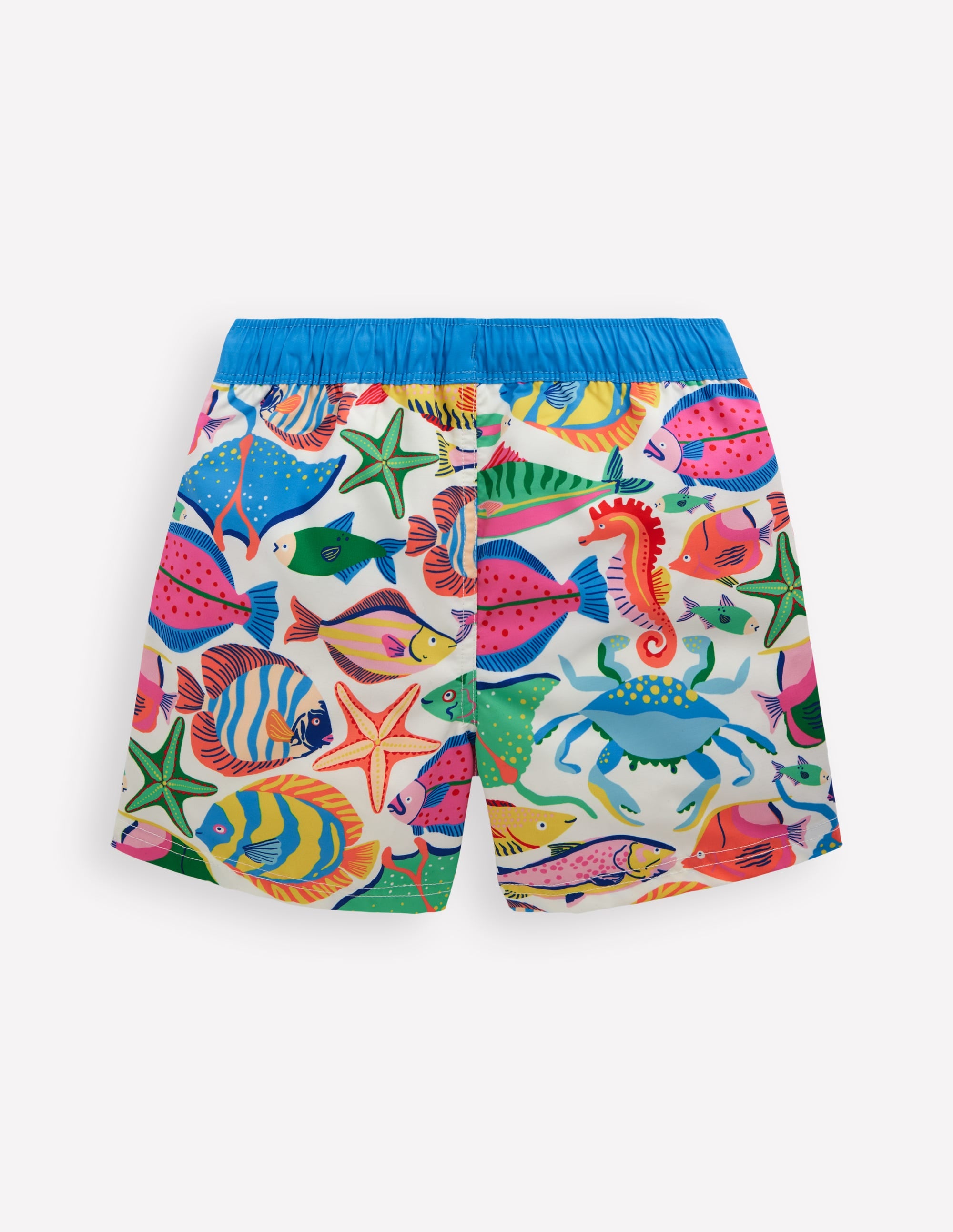 Swim Shorts-Swimming Fish - Image 2