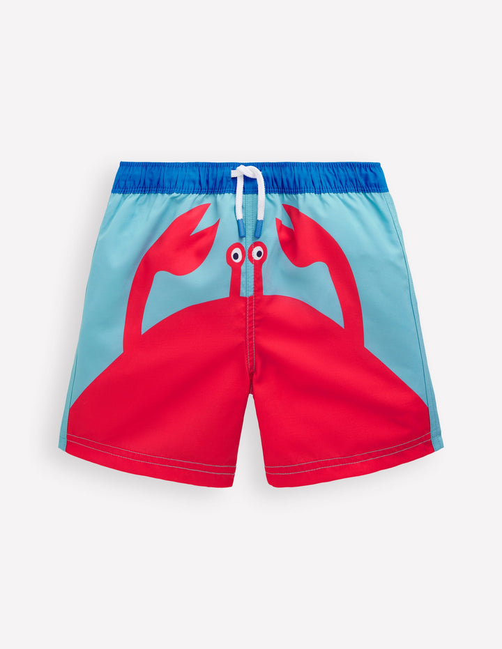 Swim Shorts-Novelty Crab