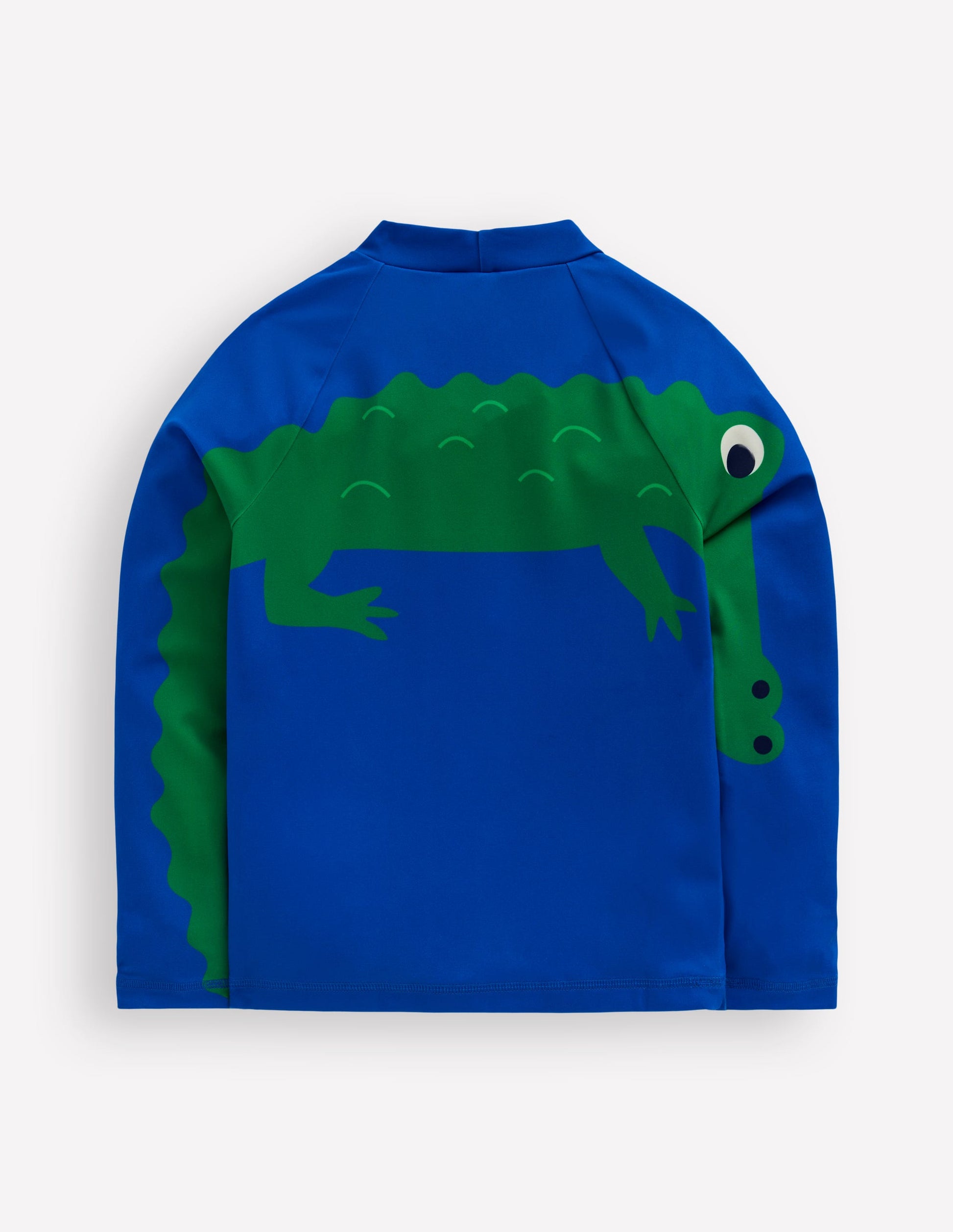 Sun Safe Fun Rash Vest-Blue Croc-2