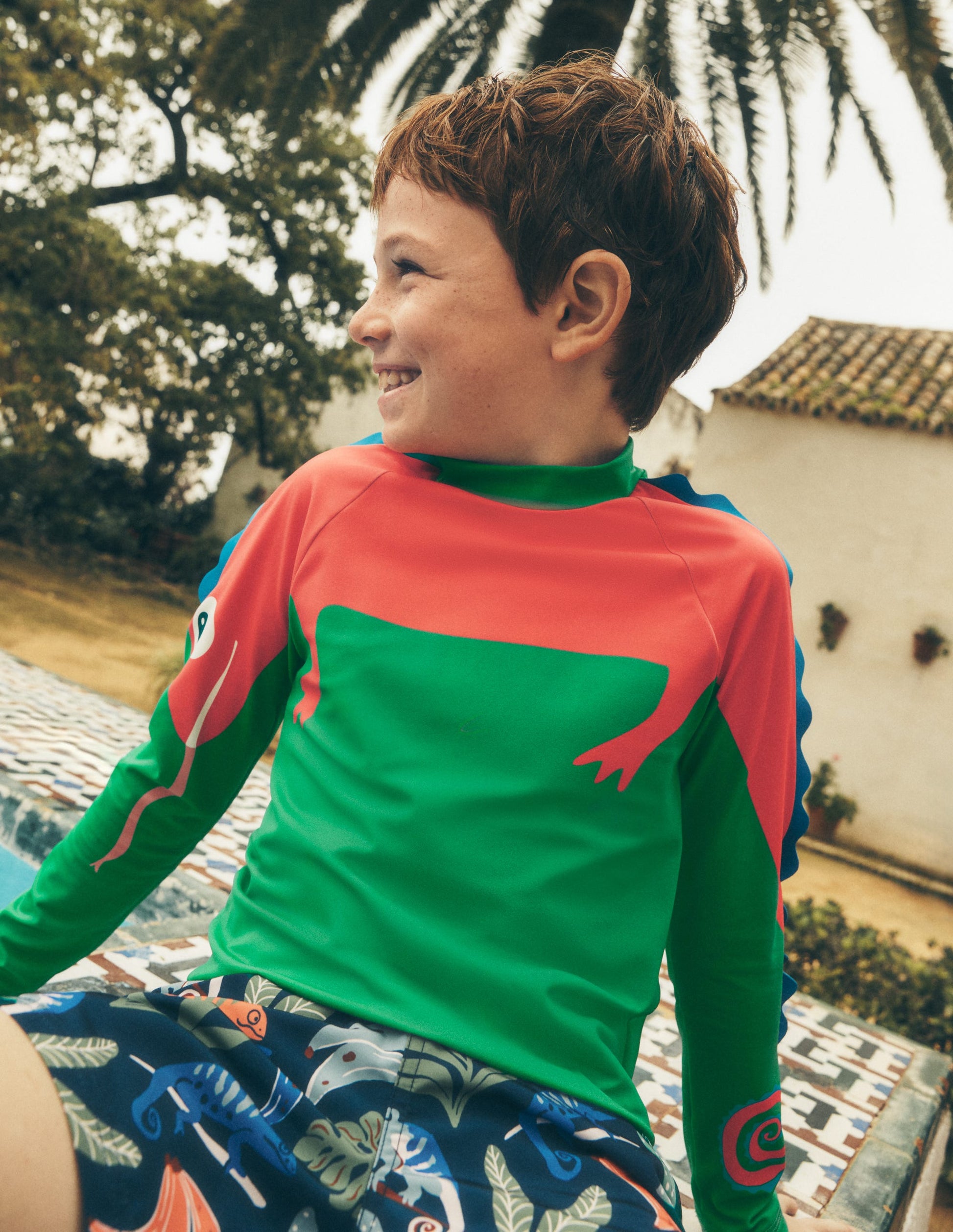 Sun Safe Fun Rash Vest-Shady Green Chameleon-6
