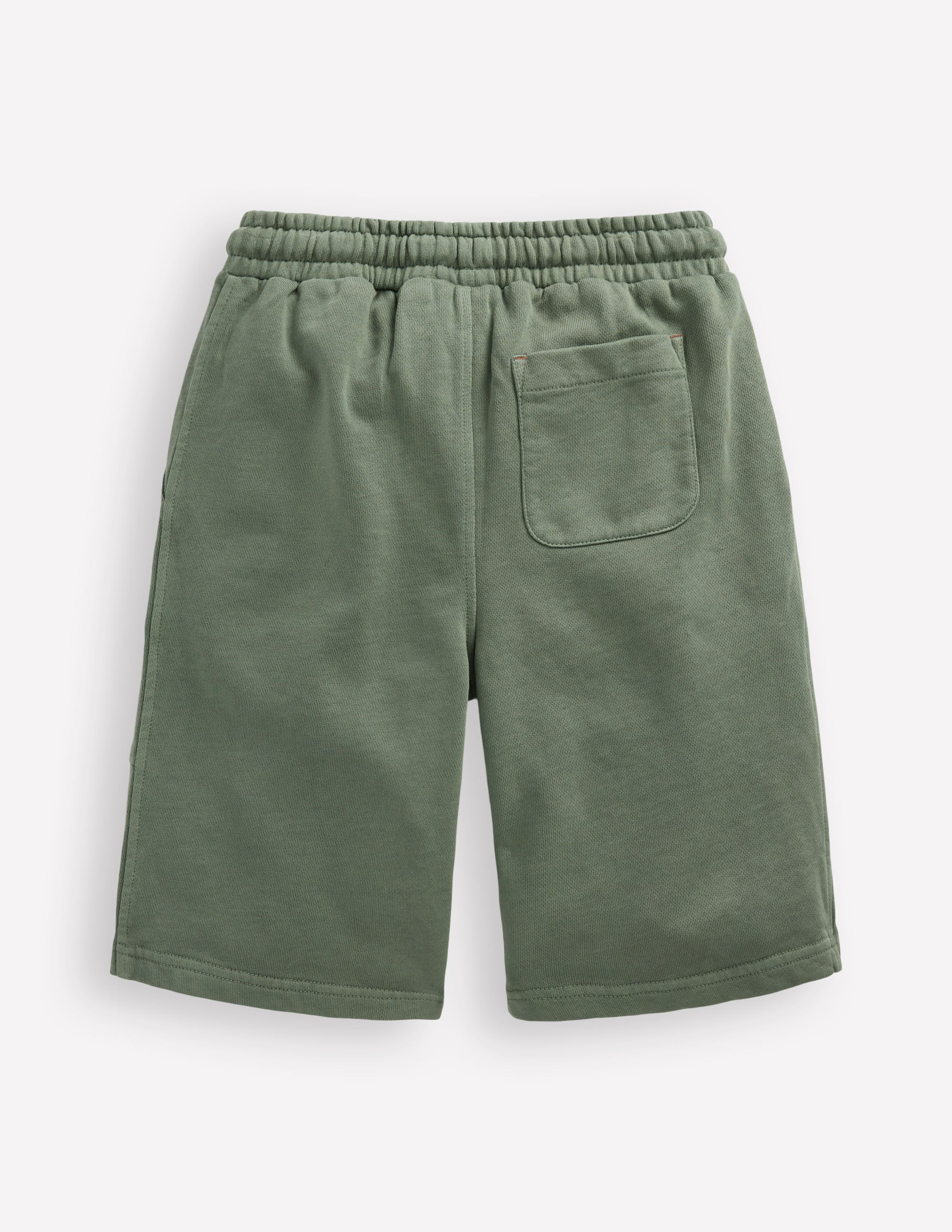 Garment Dye Bermuda Shorts-Bottle Green - Image 2