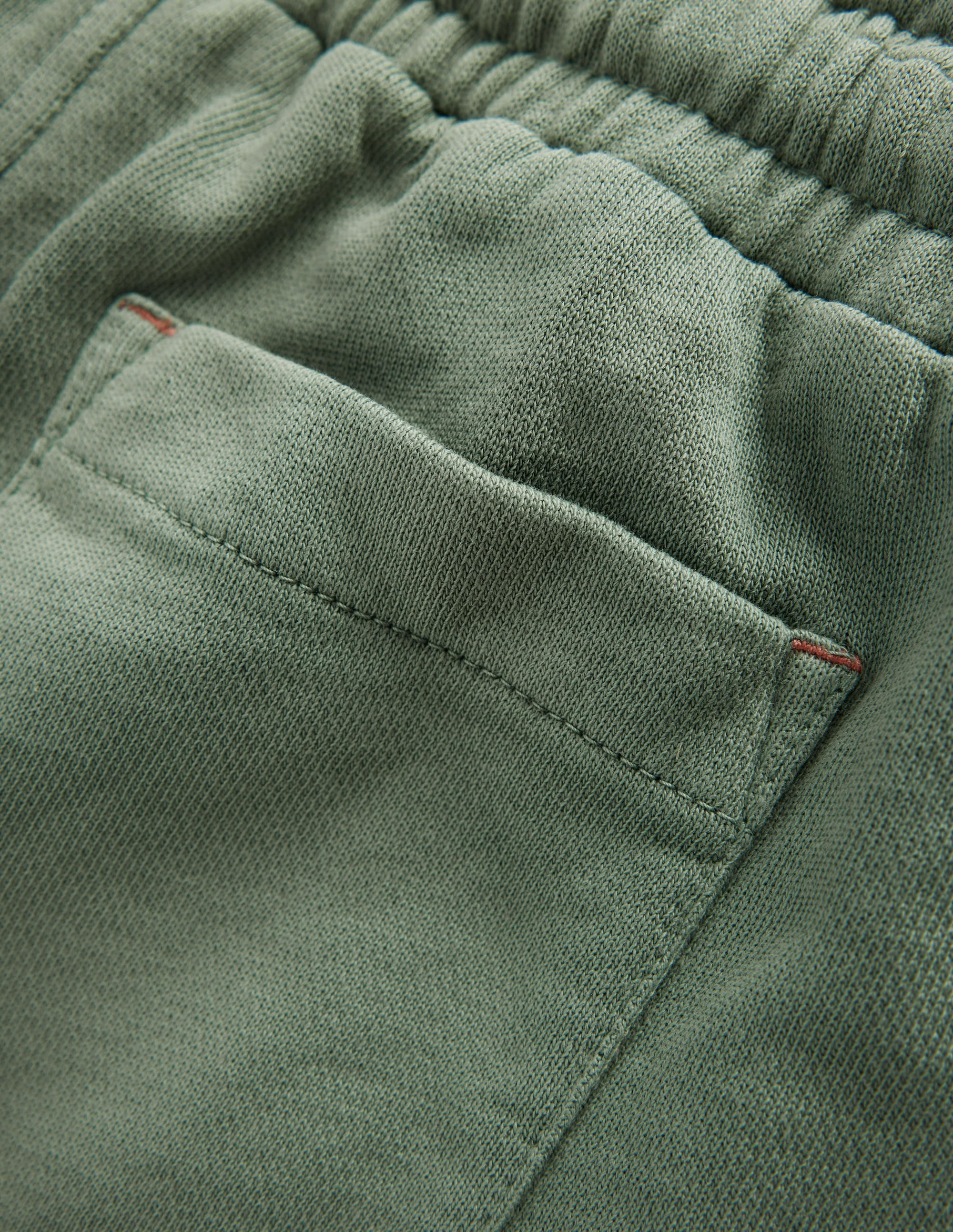 Garment Dye Bermuda Shorts-Bottle Green - Image 3