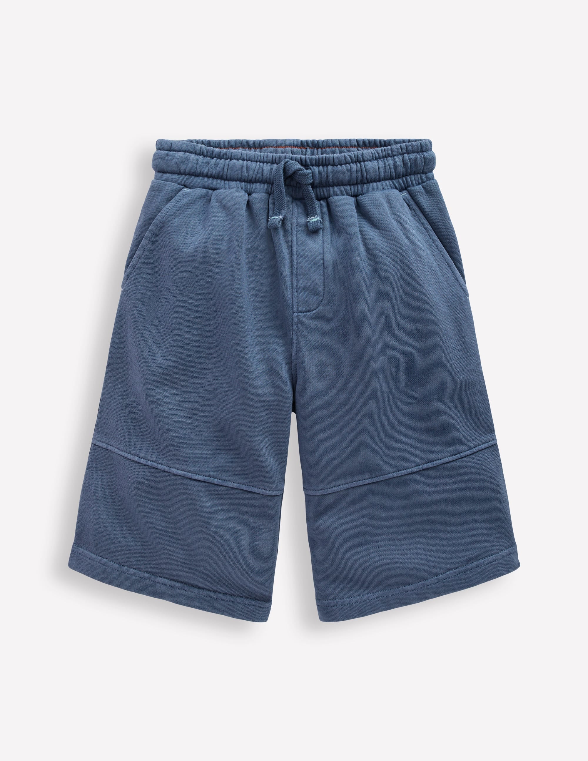 Garment Dye Bermuda Shorts-Navy - Image 1