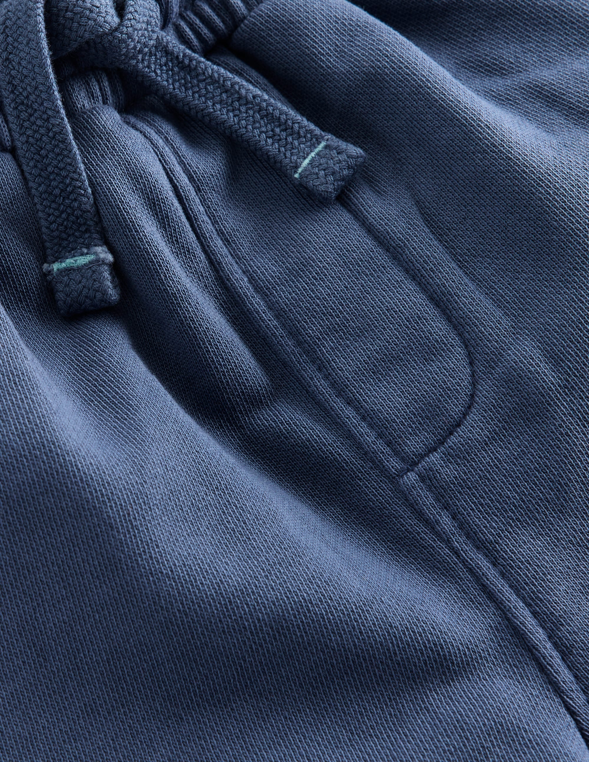 Garment Dye Bermuda Shorts-Navy - Image 3