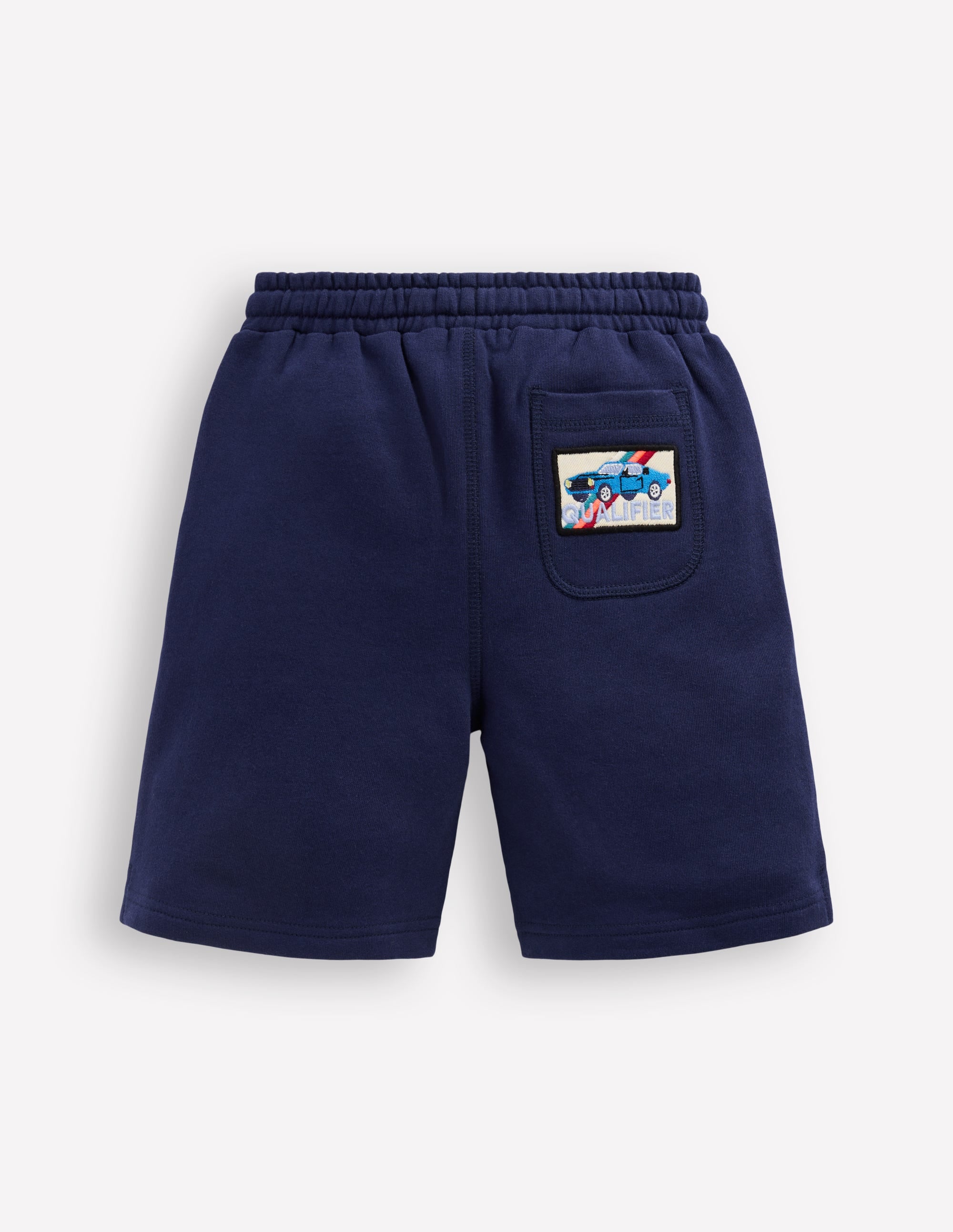 Superstitch Badge Shorts-Blue Sport - Image 2