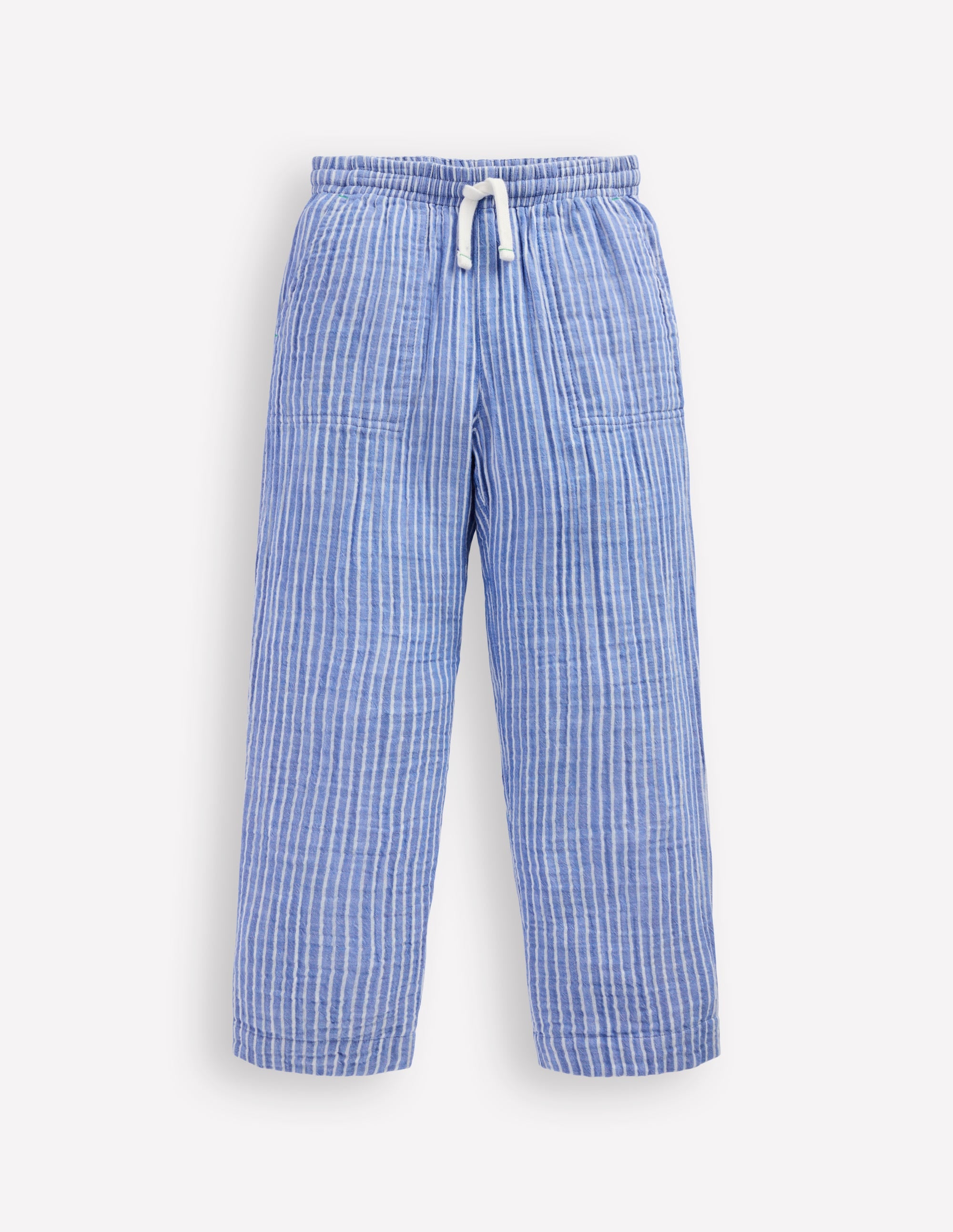 Double Cloth Summer Trouser-Stripes - Image 1
