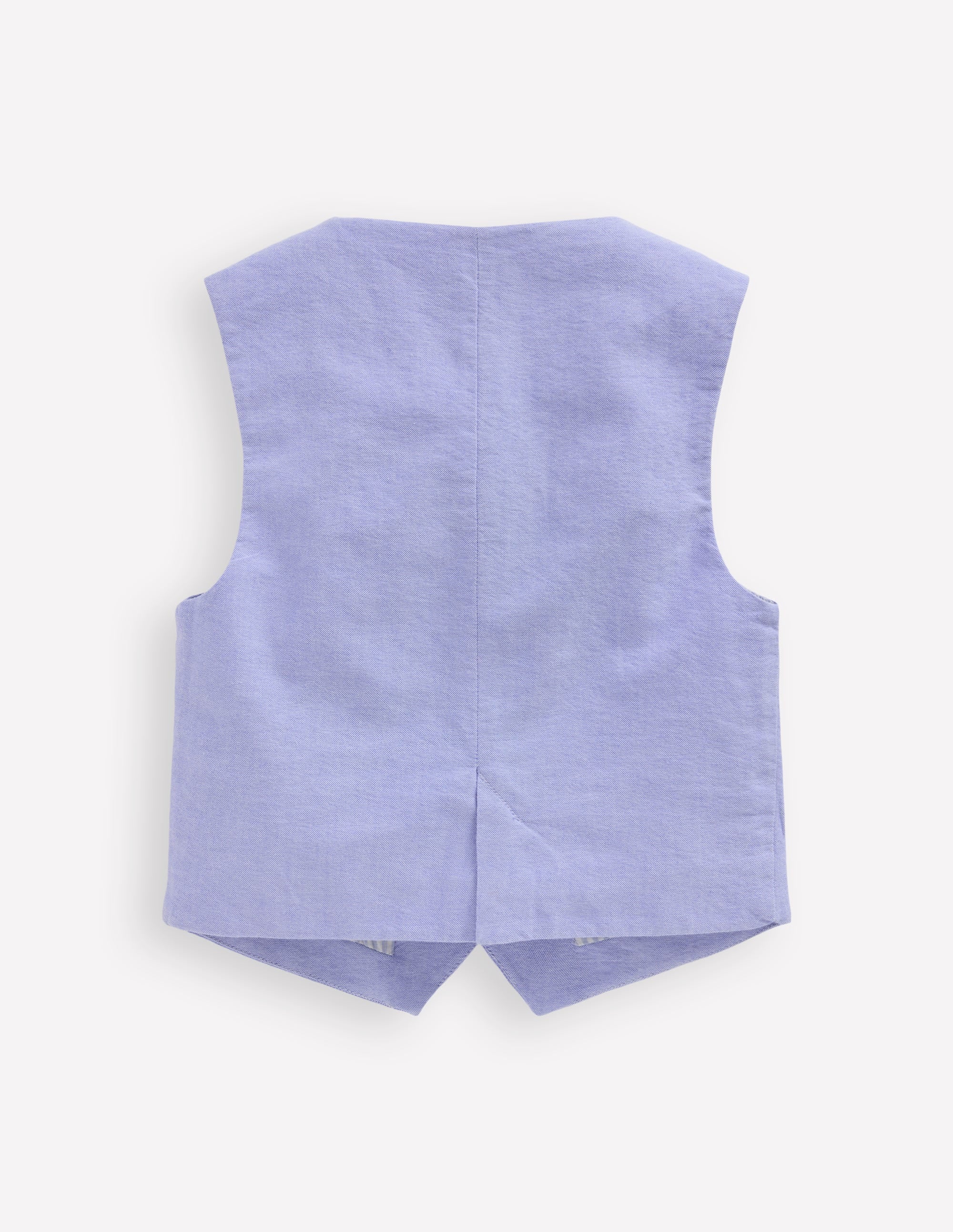 専用　RACK  VEST. COTTON. OXFORD Cotton Oxford Waistcoat - Blue Oxford | Boden UK