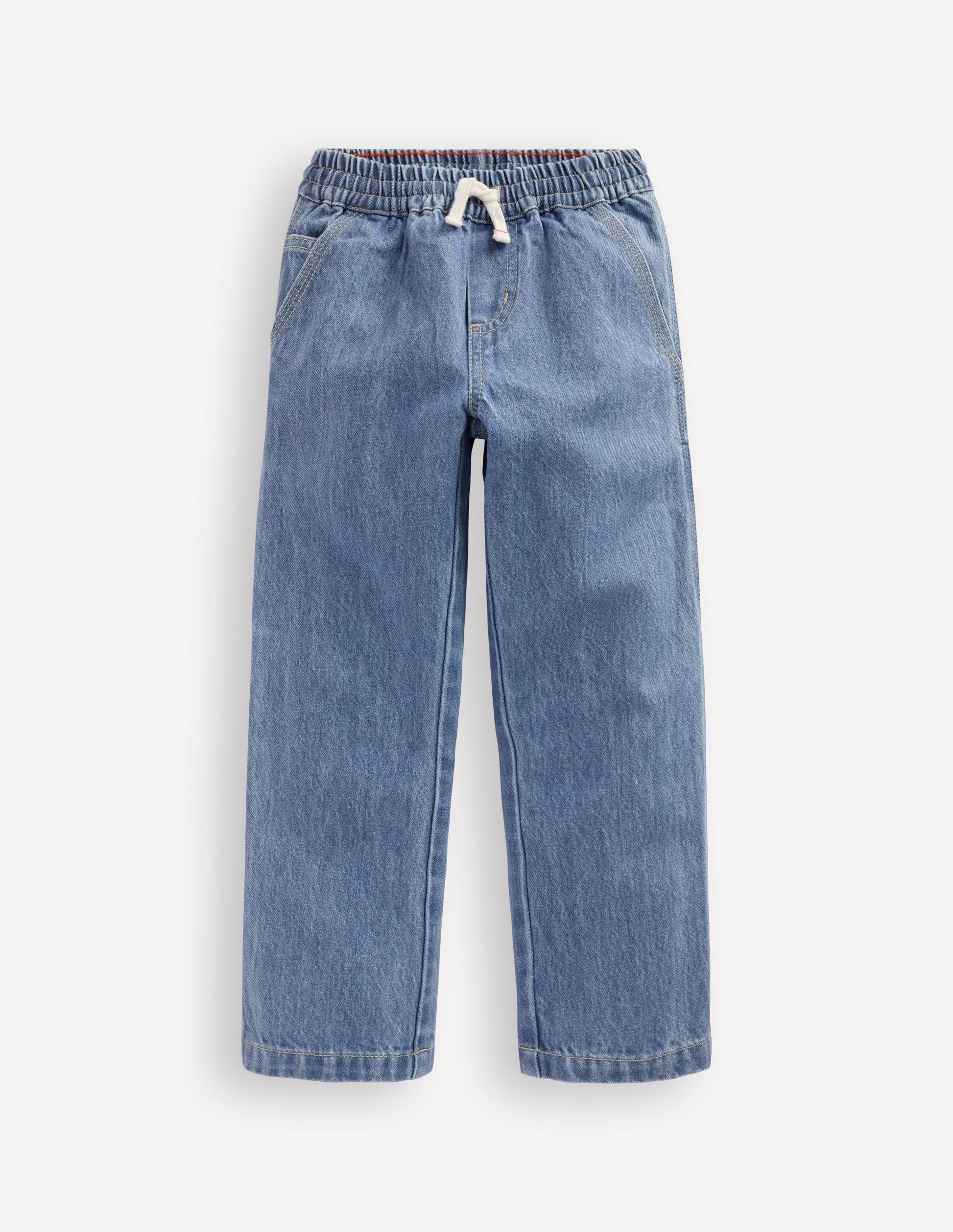 Pull-on Carpenter Jeans-Light Wash-1