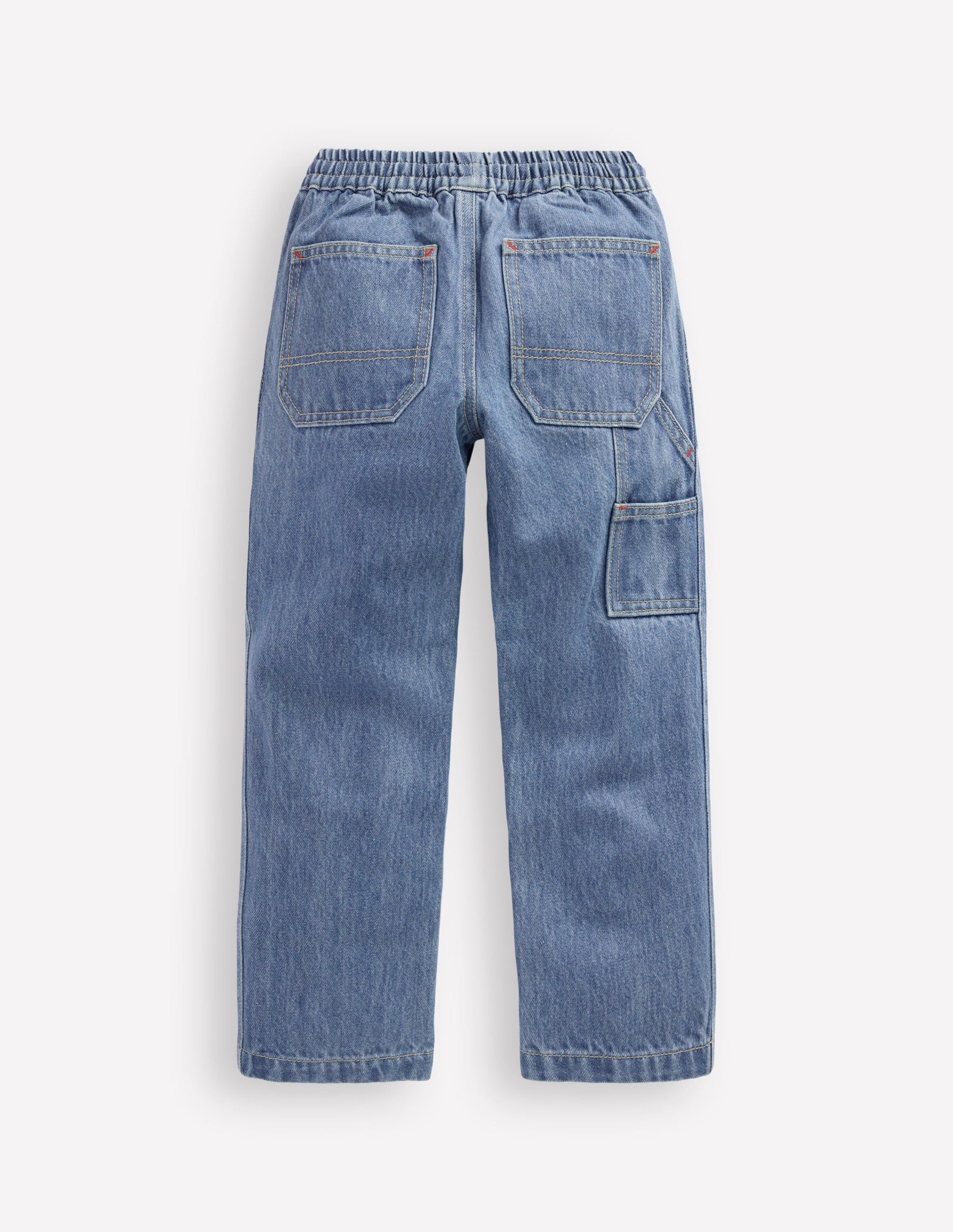 Pull-on Carpenter Jeans-Light Wash-2