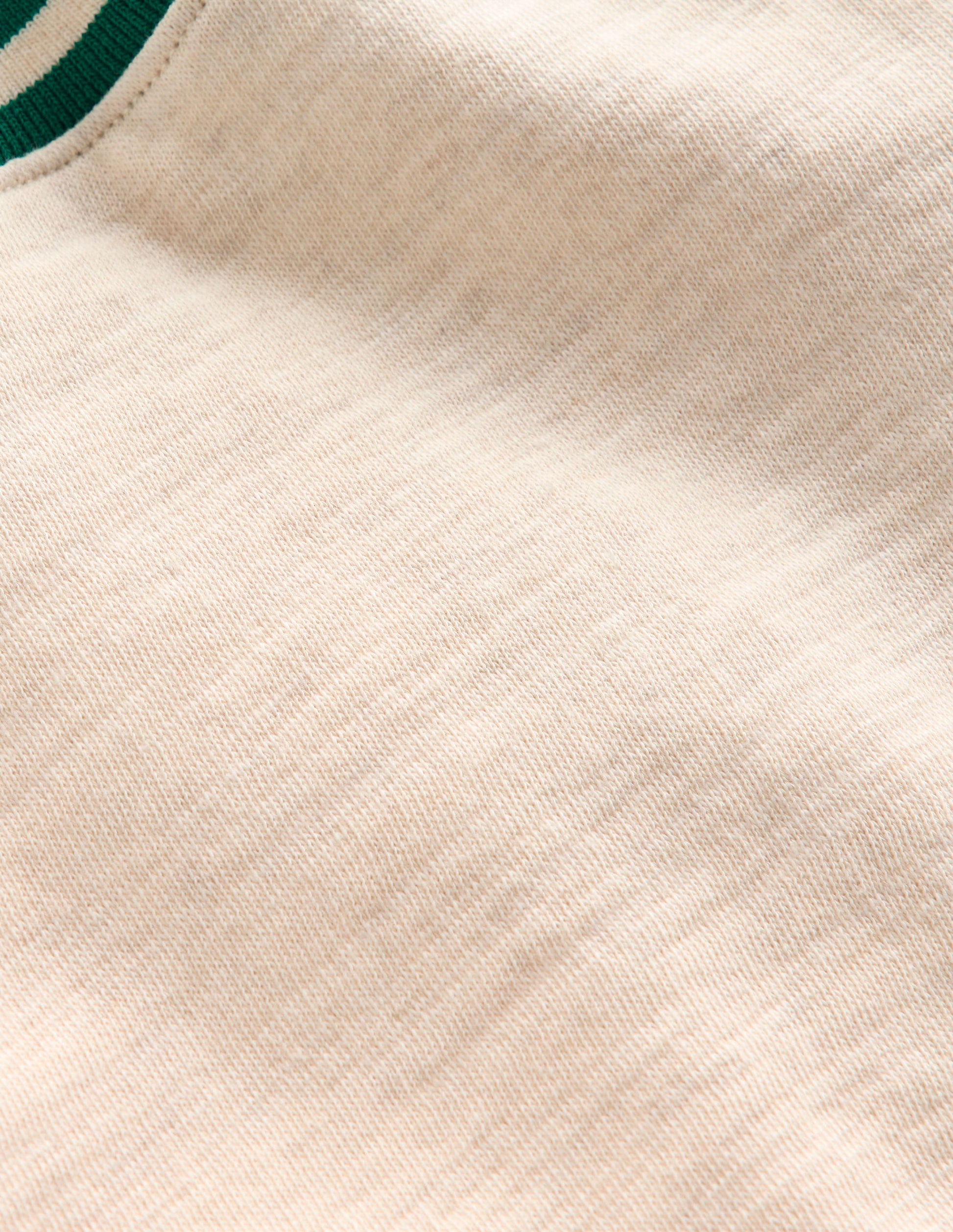 Short Sleeve Mid Weight Tee-Oatmeal Marl-3