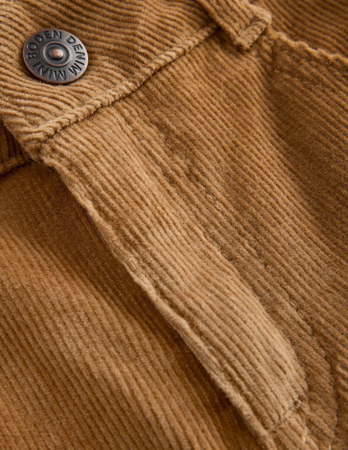 Classic Slim Cord Trousers-Dijon - Image 3