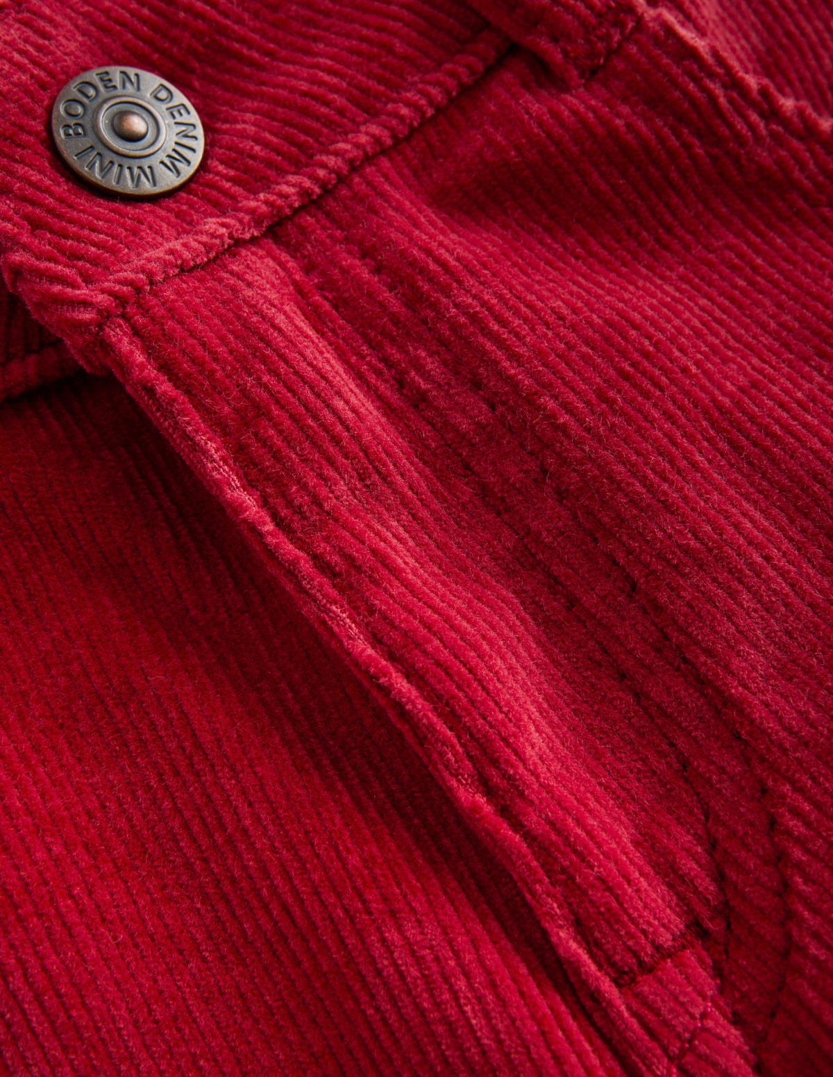 Classic Slim Cord Trousers-Red Earth-3