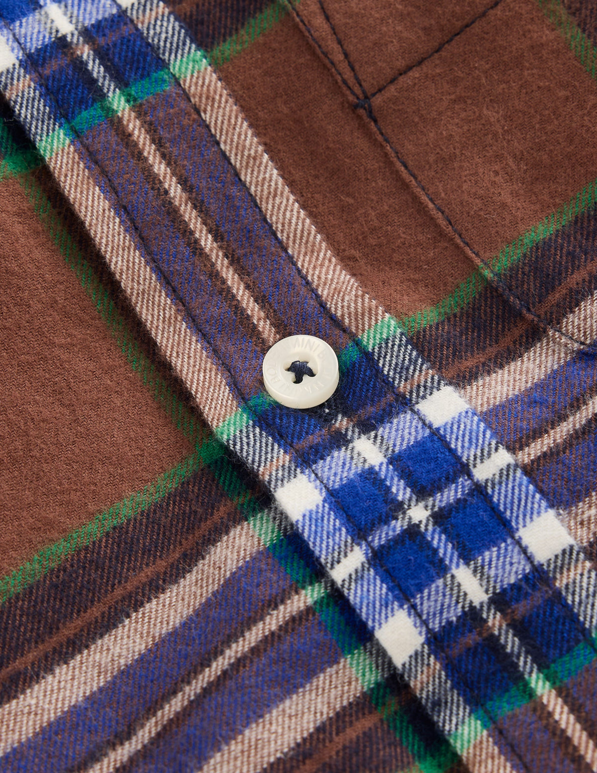 Cosy Cotton Check Shirt-Brown Check-3