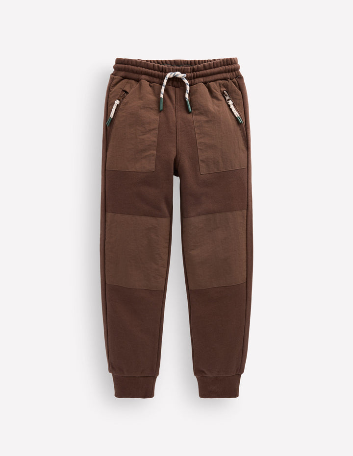 Warrior Knee Joggers-Woodland Brown