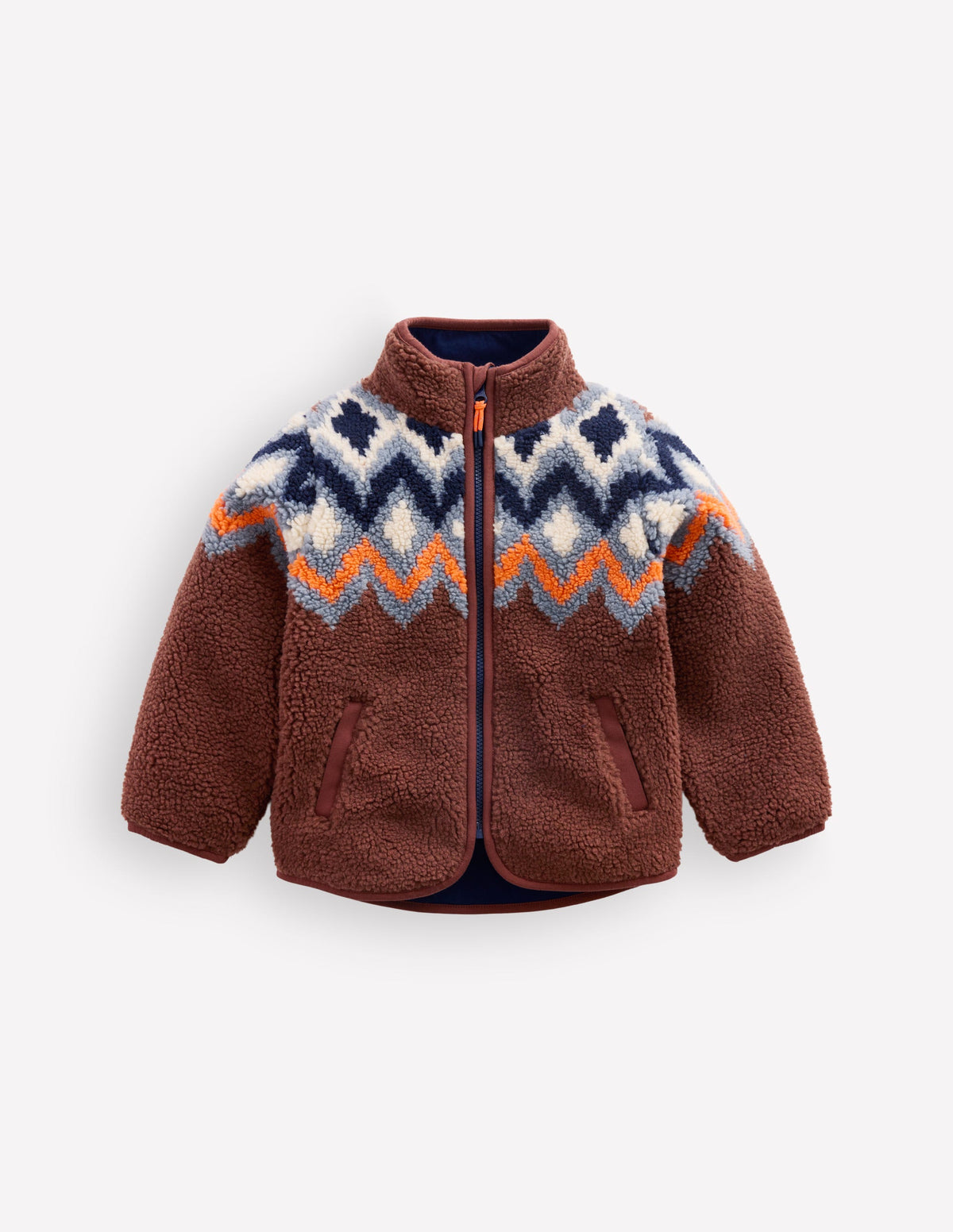 Cosy Borg Jacket-Fair Isle - Image 3