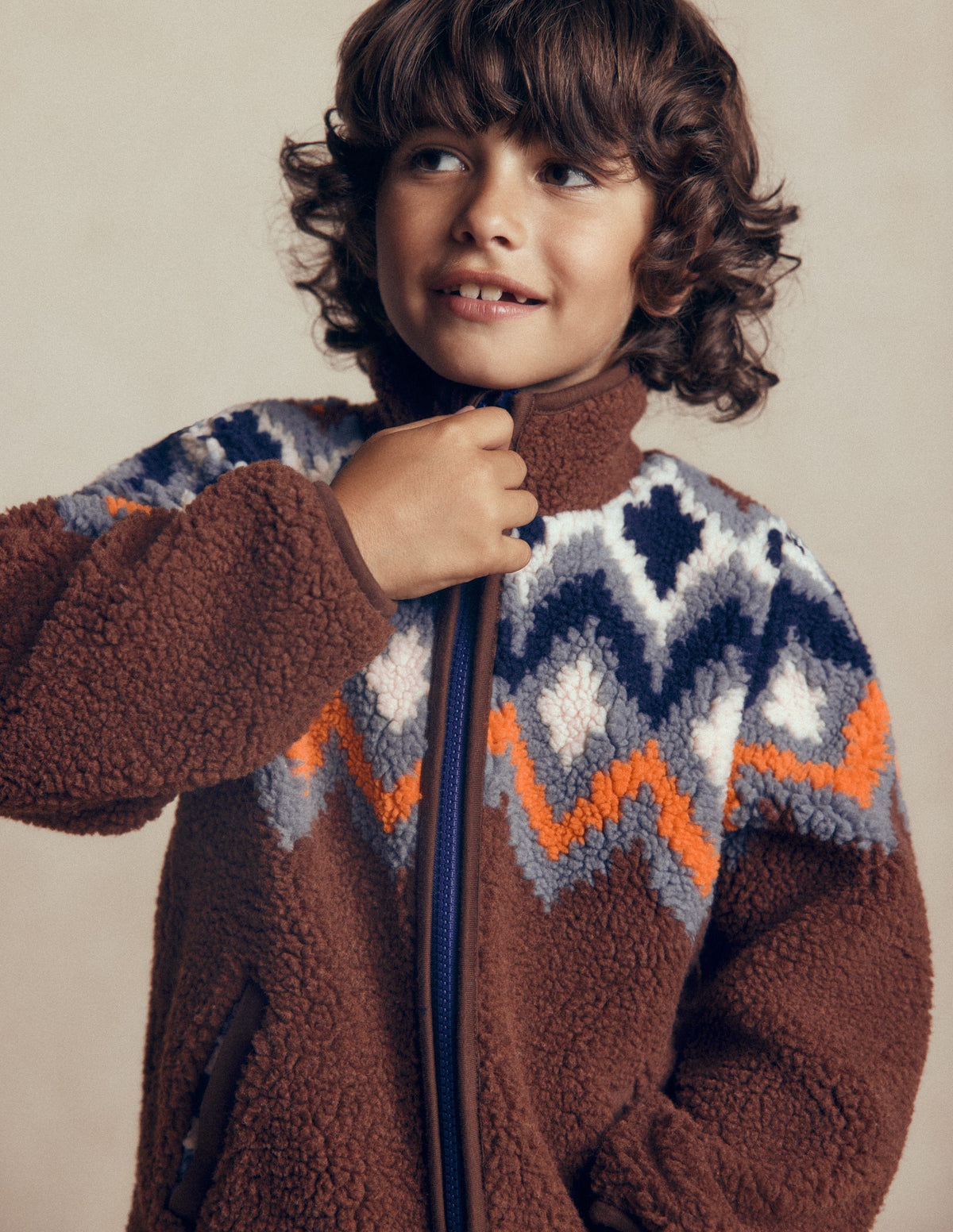 Cosy Borg Jacket-Fair Isle-2